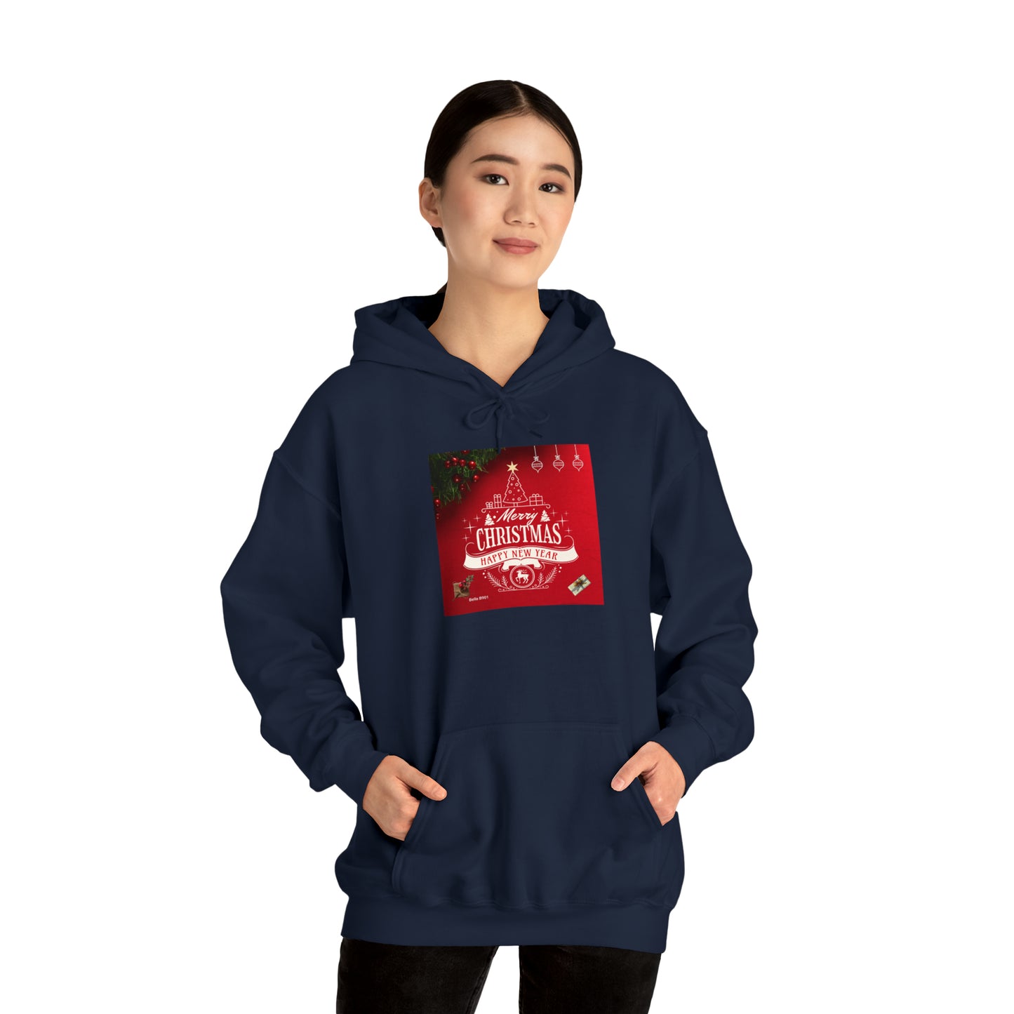 Merry Christmas Unisex Heavy Blend™ Hooded Sweatshirt