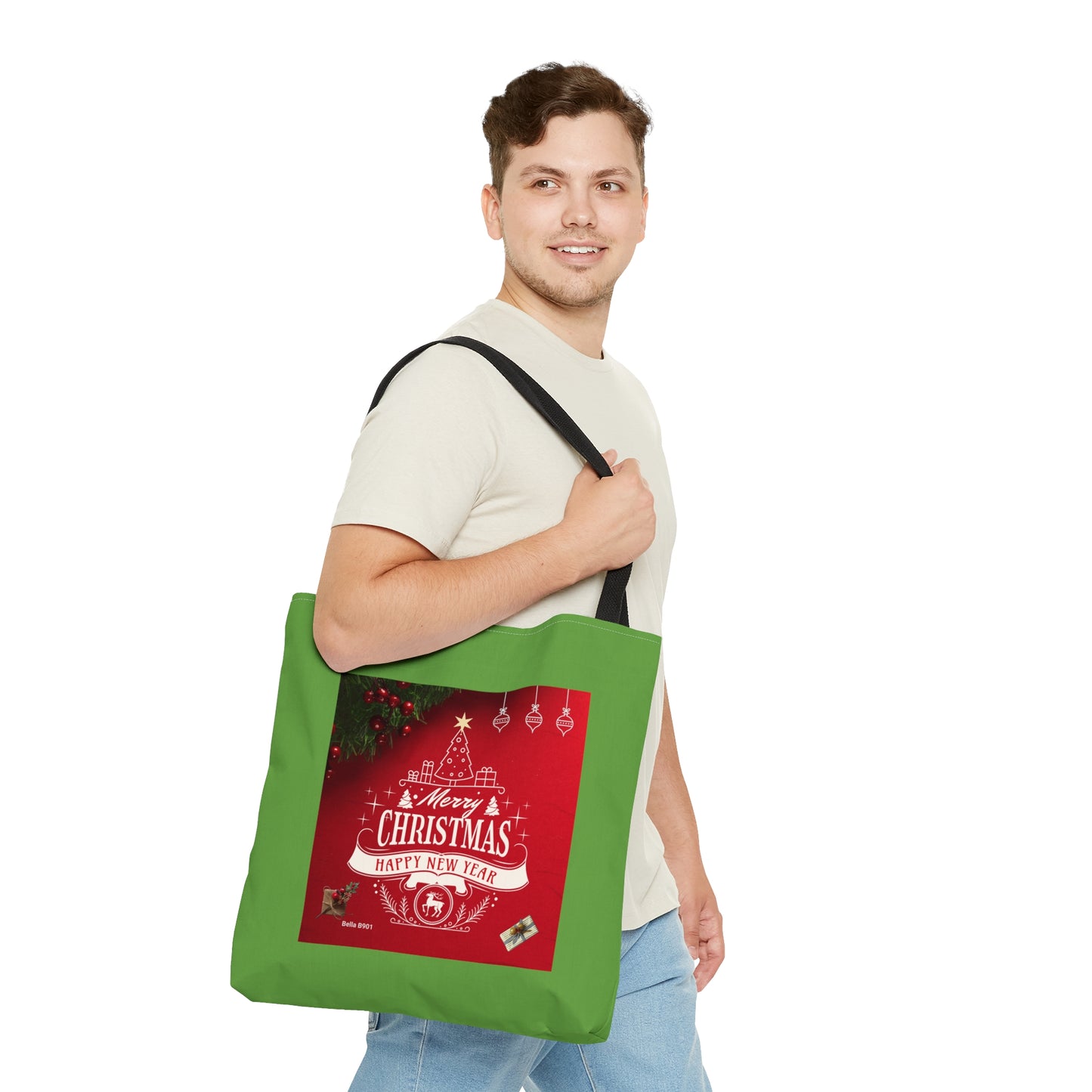 Merry Christmas Tote Bag (AOP)