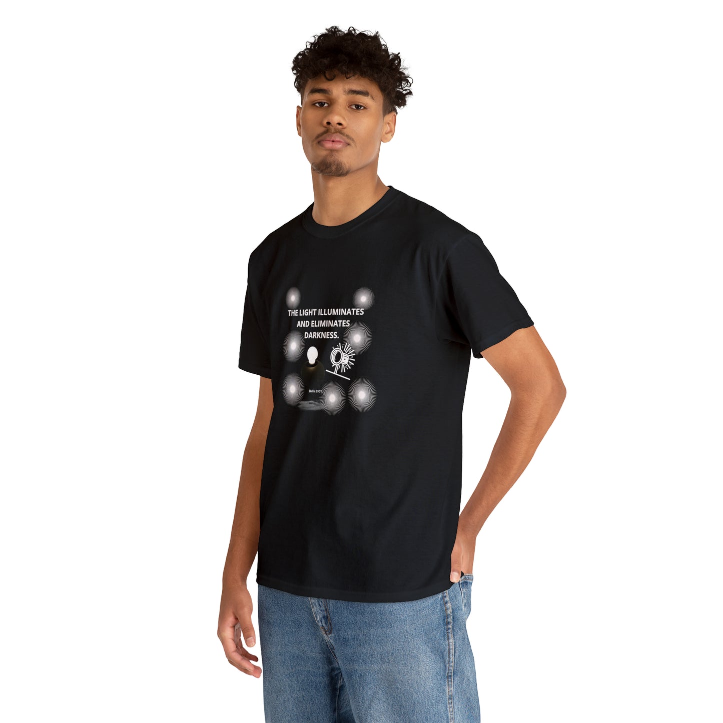 The Light Unisex Heavy Cotton Tee