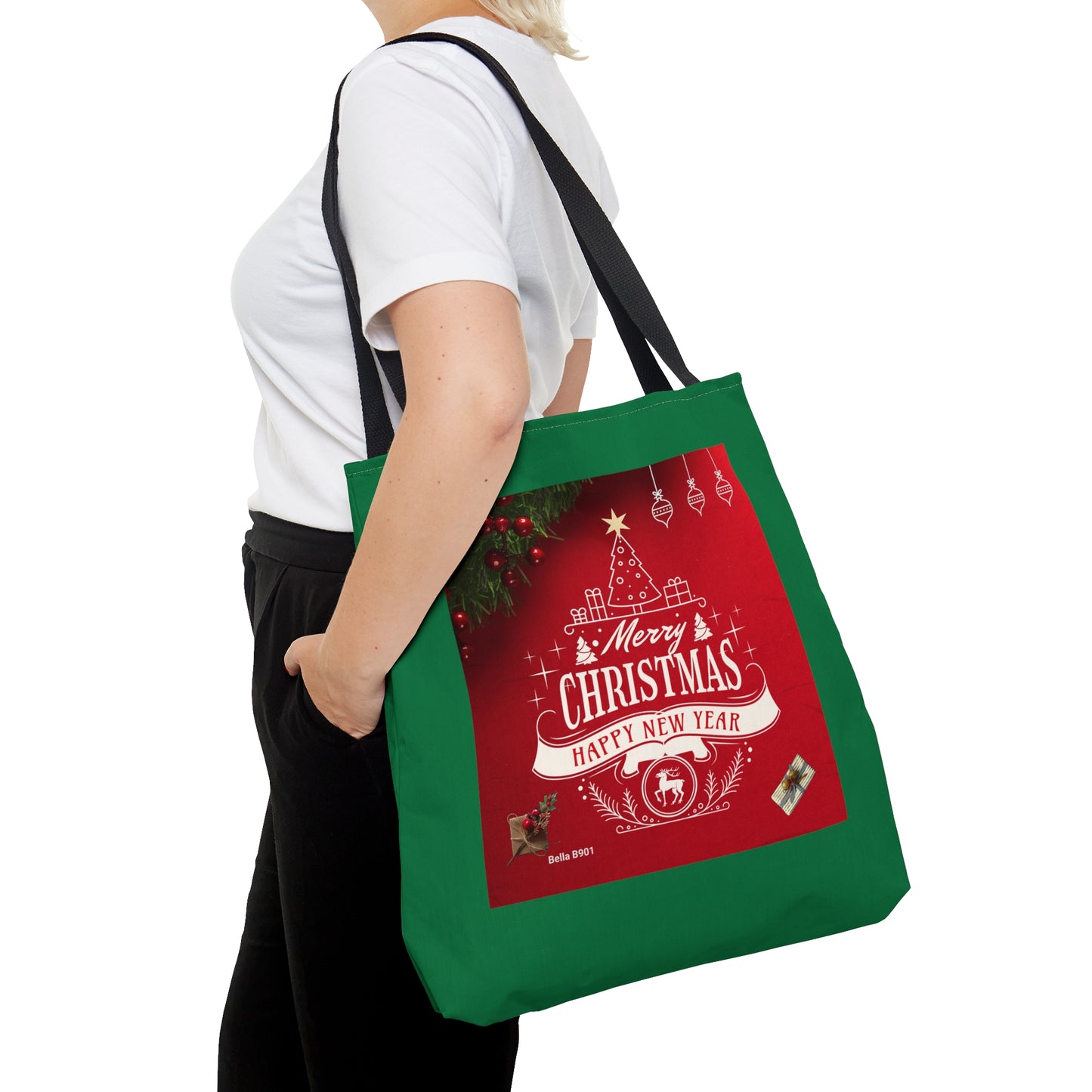 Merry Christmas Tote Bag (AOP)