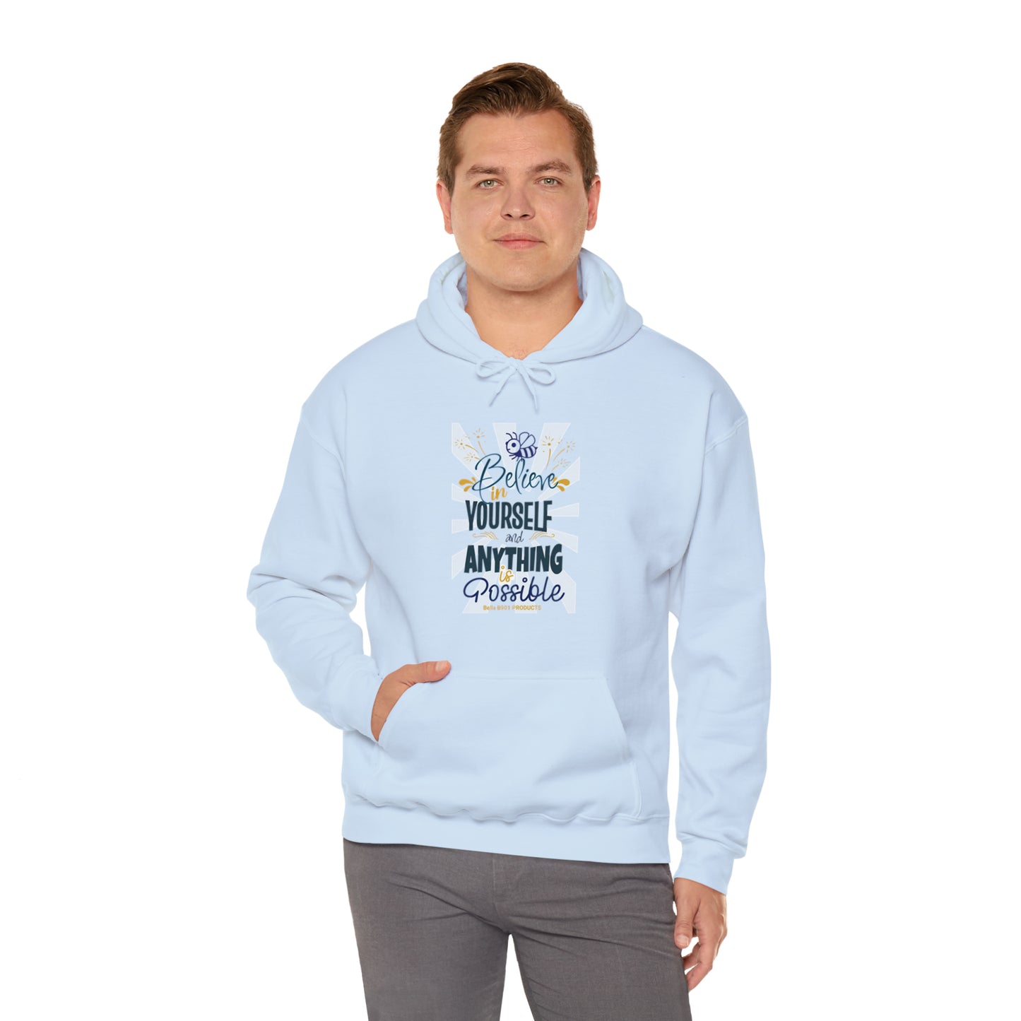 Believe In Yourself Unisex Heavy Blend™ Hooded Sweatshirt