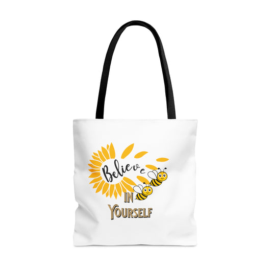 Believe In Yourself Tote Bag (AOP)