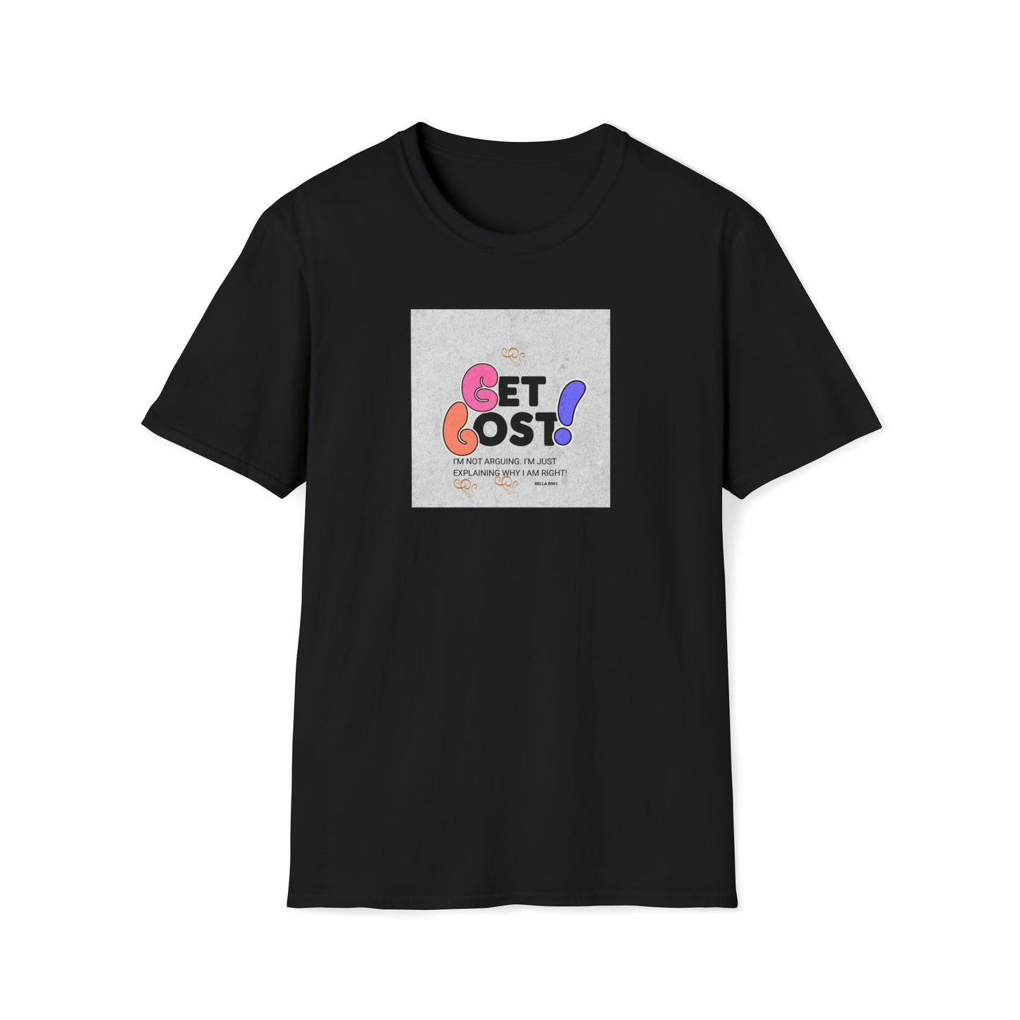 GET LOST Unisex Soft-style T-Shirt