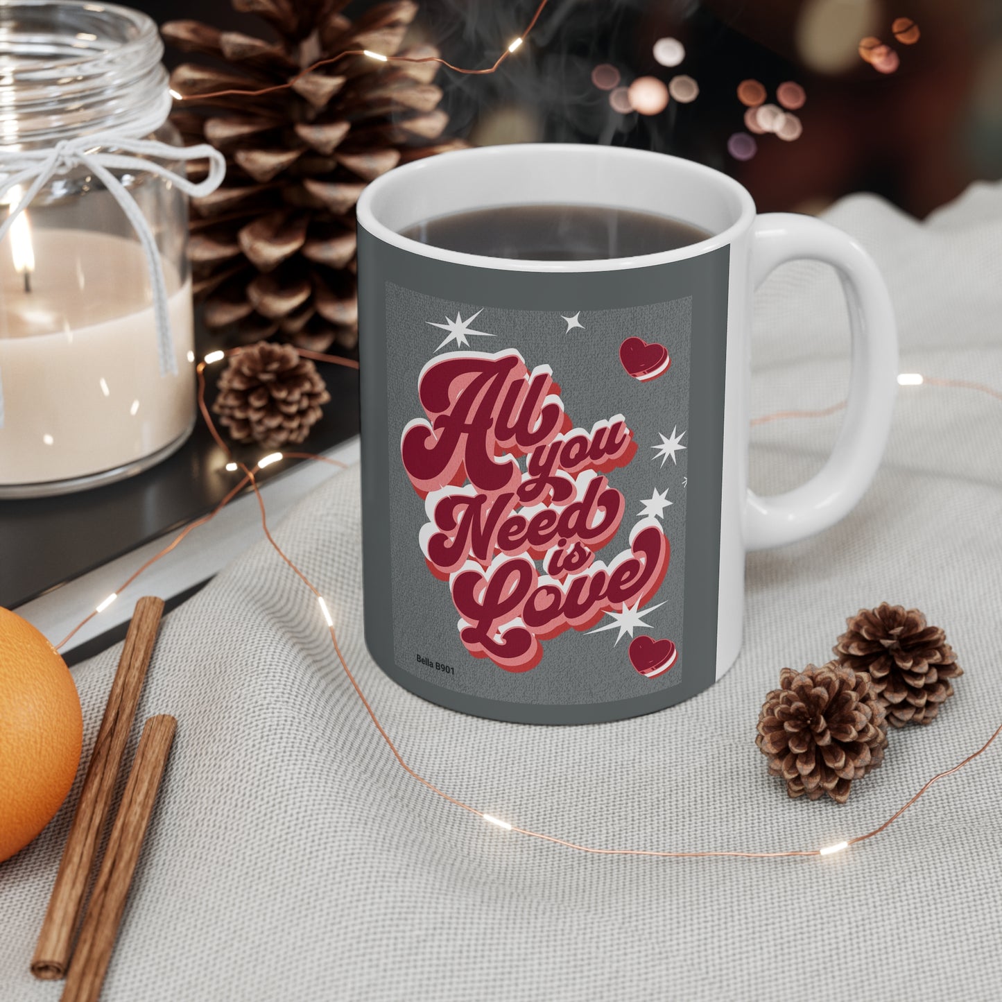 All You Need Is Love Ceramic Mug 11oz