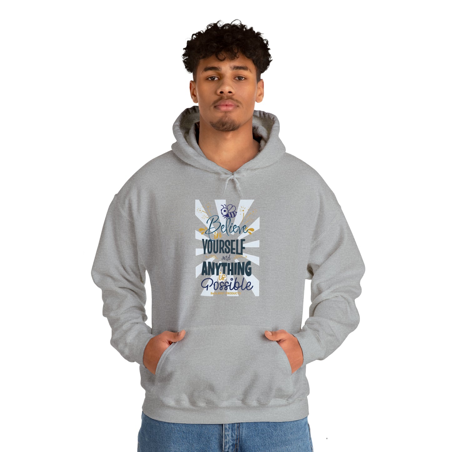 Believe In Yourself Unisex Heavy Blend™ Hooded Sweatshirt