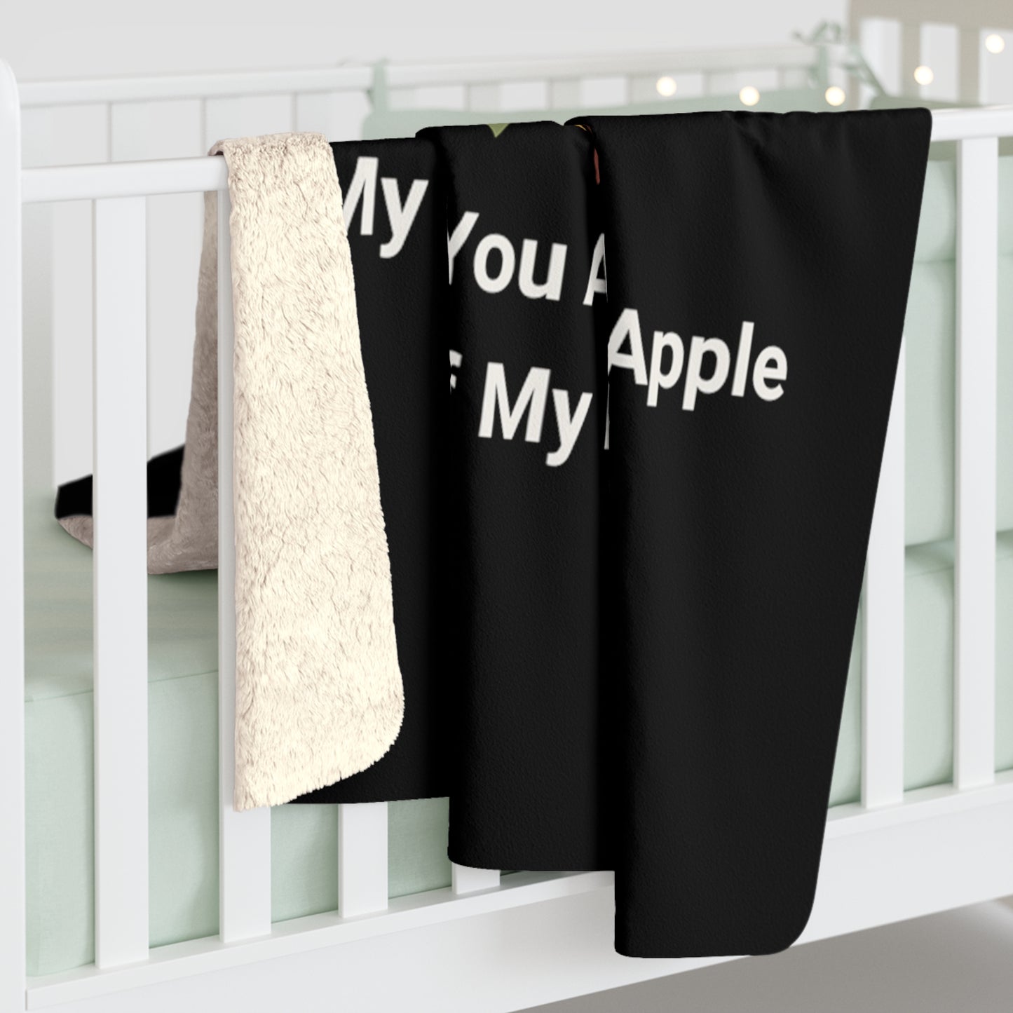 Mother's Day Sherpa Fleece Blanket