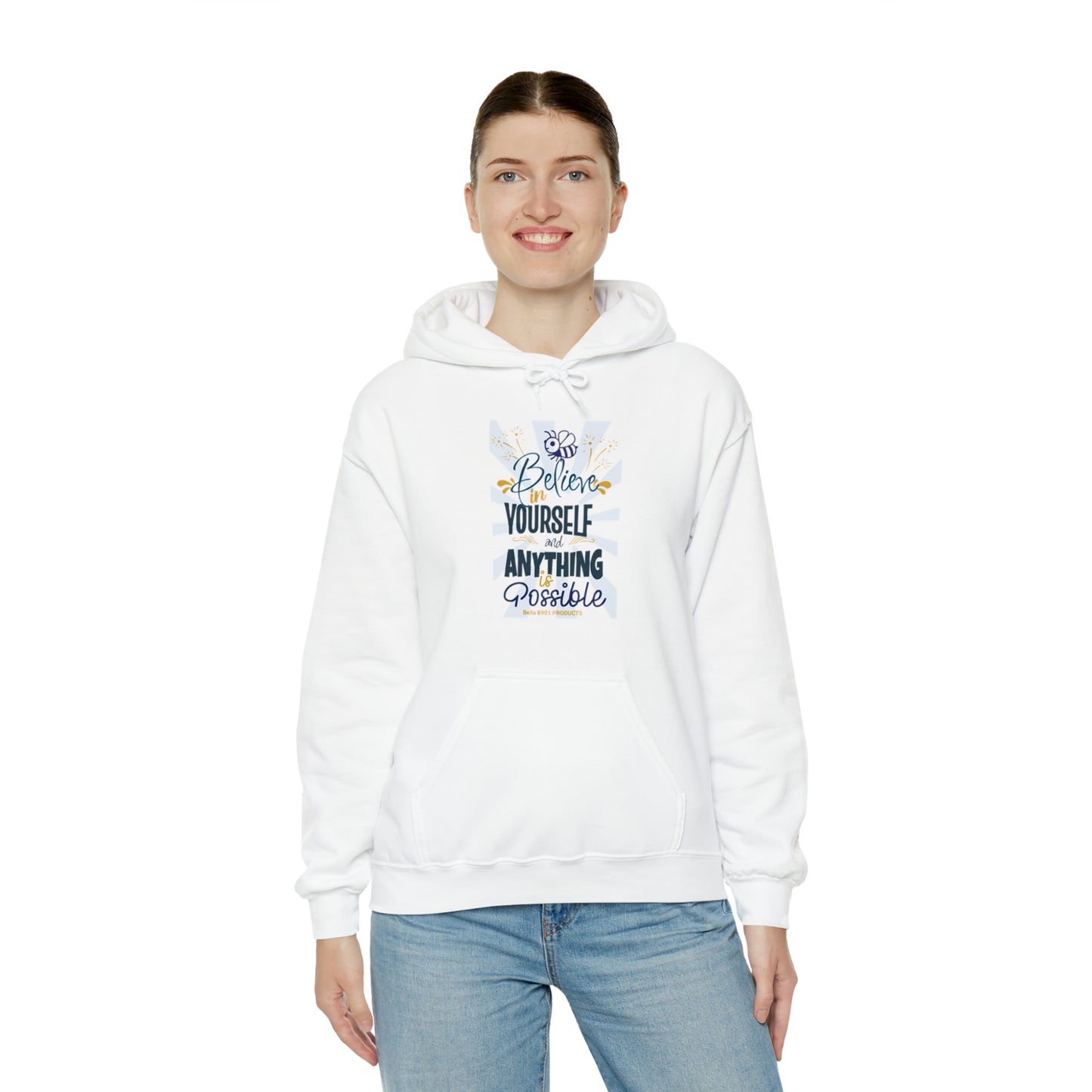 Believe In Yourself Unisex Heavy Blend™ Hooded Sweatshirt