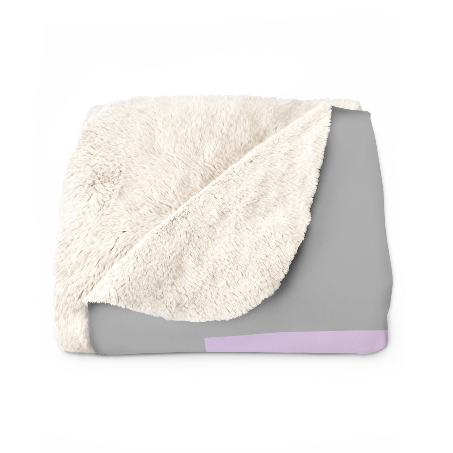 I Work Hard Sherpa Fleece Blanket