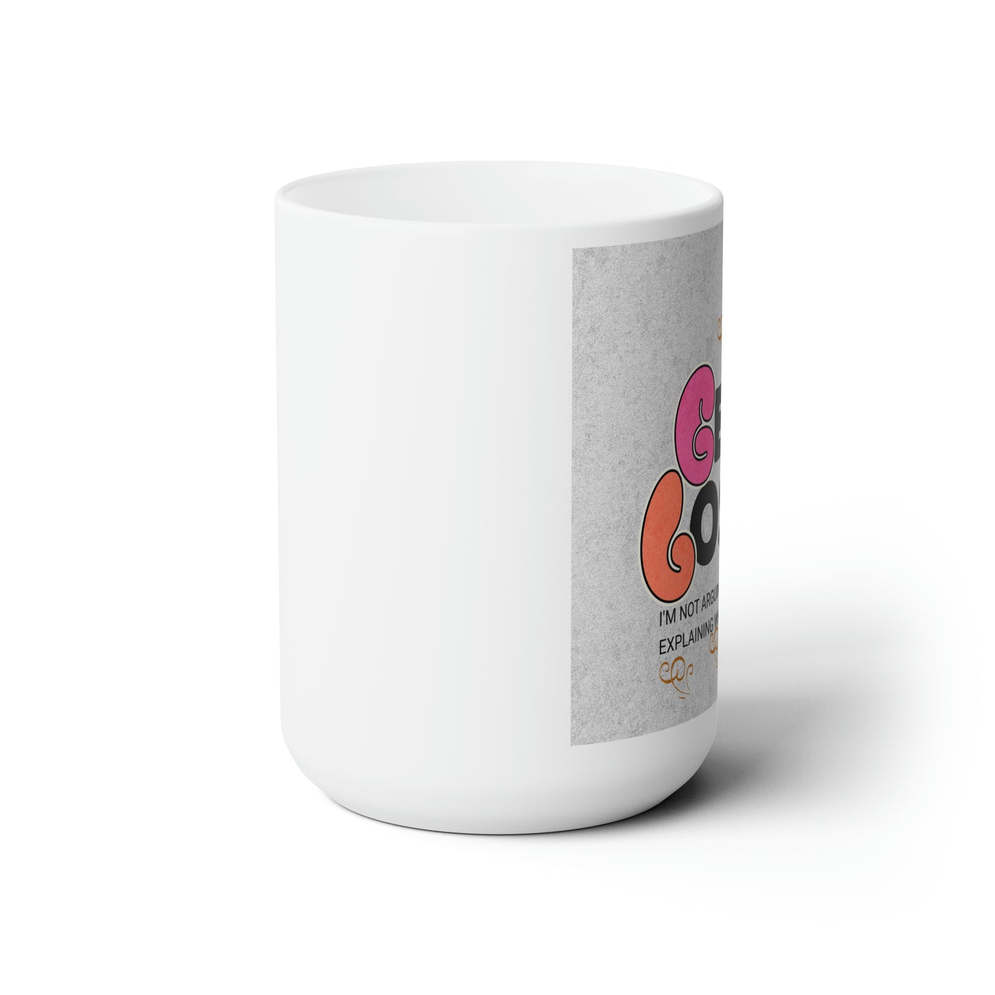 GET LOST Unique Ceramic White Coffee  Mug