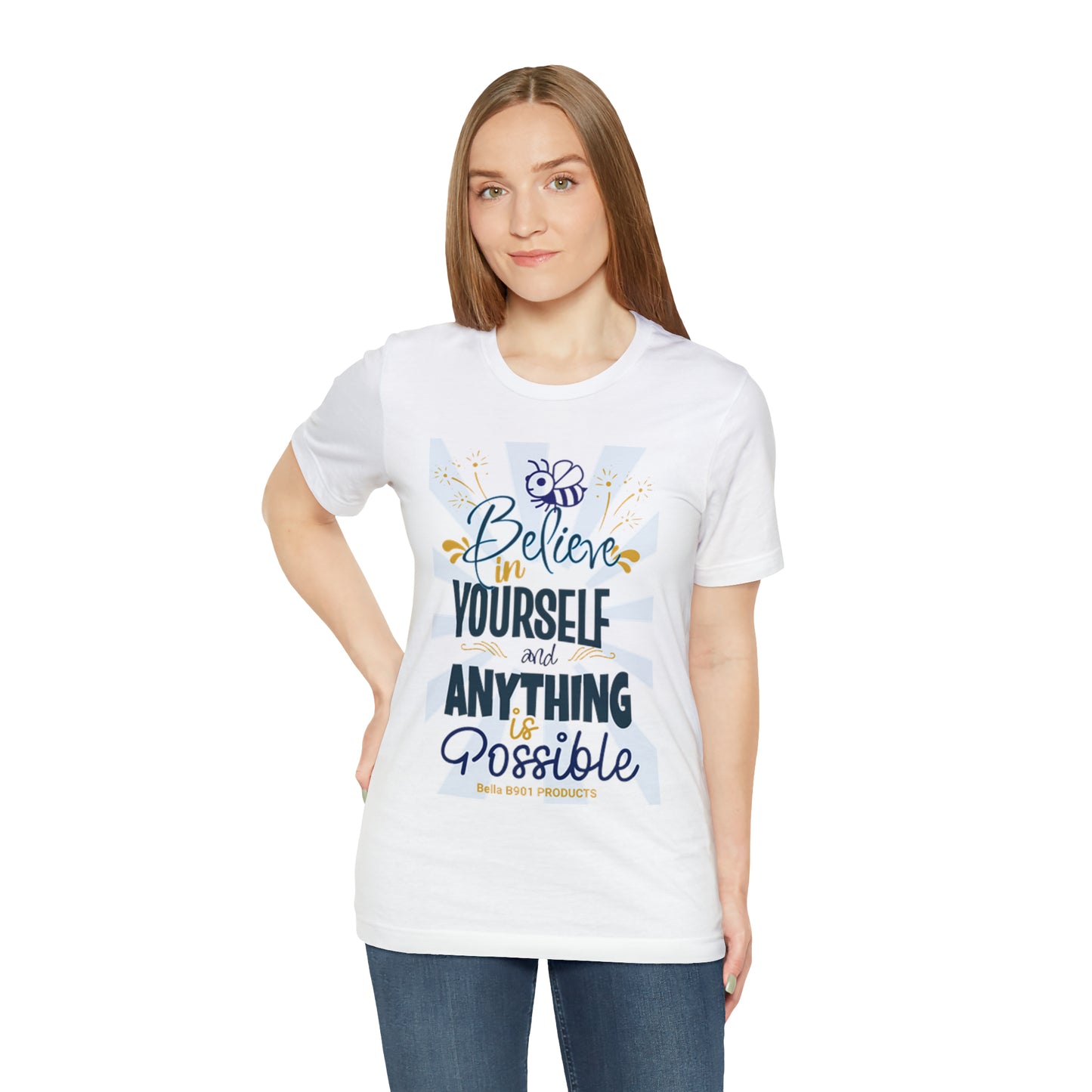 Believe In Yourself Unisex Jersey Short Sleeve Tee