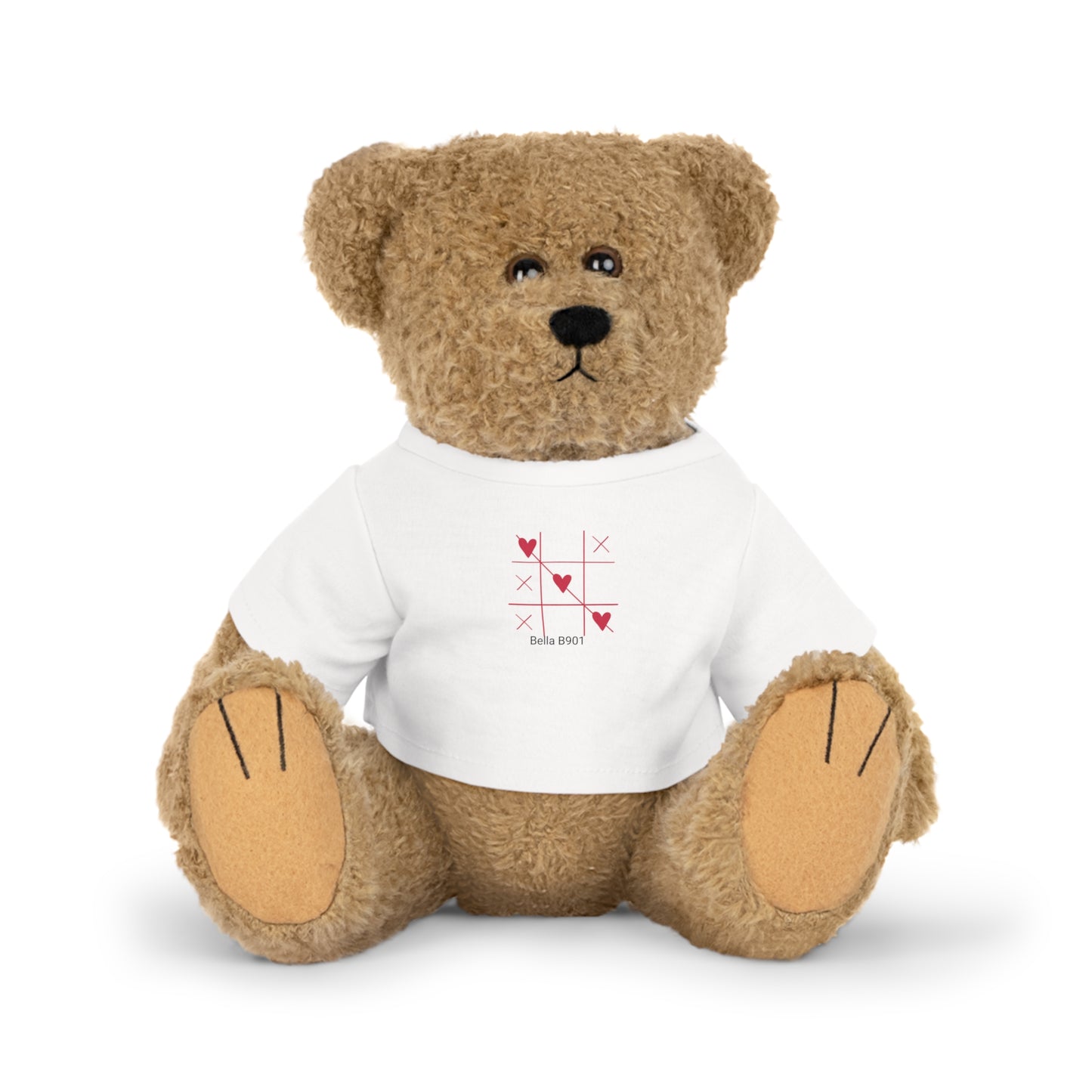 Tic Tac Toe Plush Toy with T-Shirt