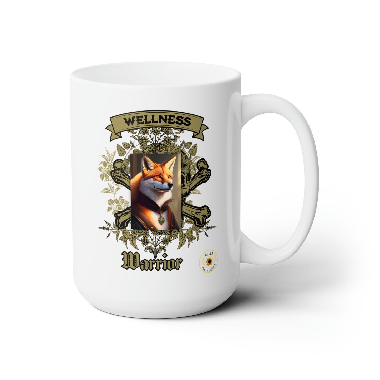 Wellness Warrior Ceramic Mug 15oz