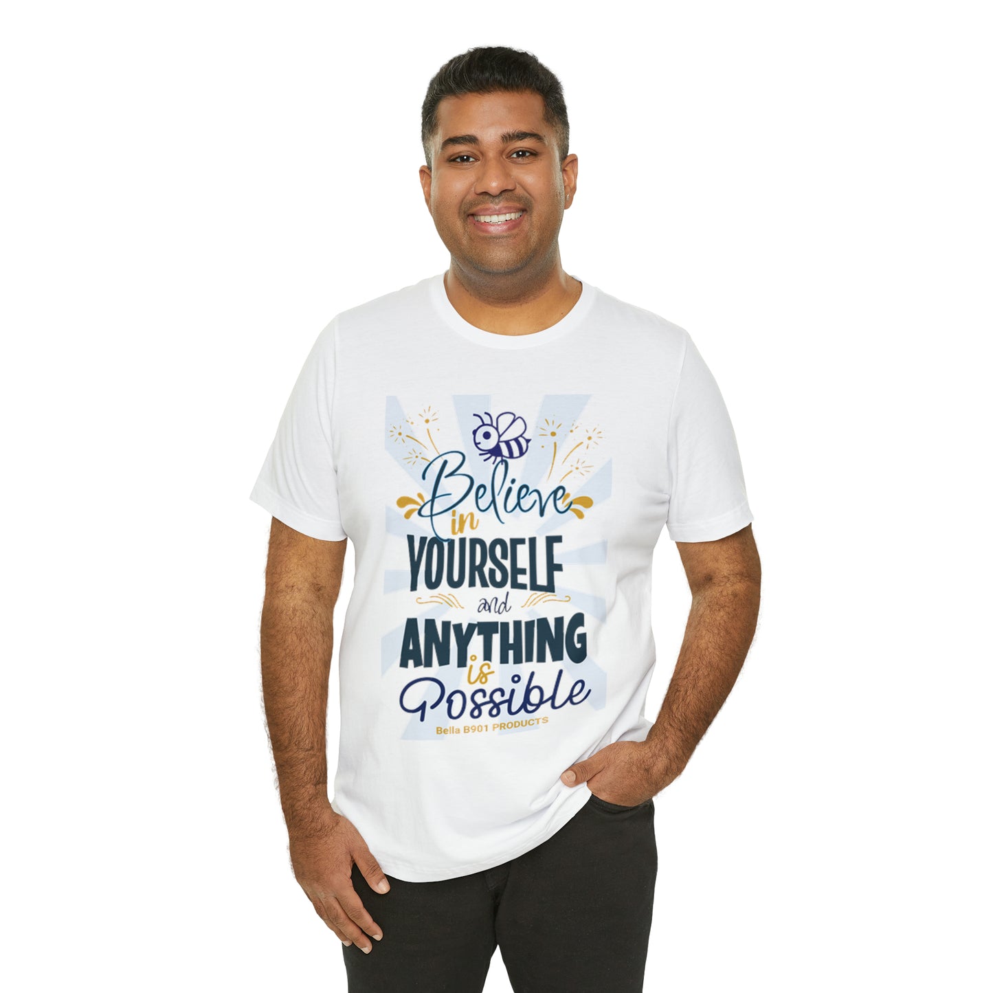 Believe In Yourself Unisex Jersey Short Sleeve Tee