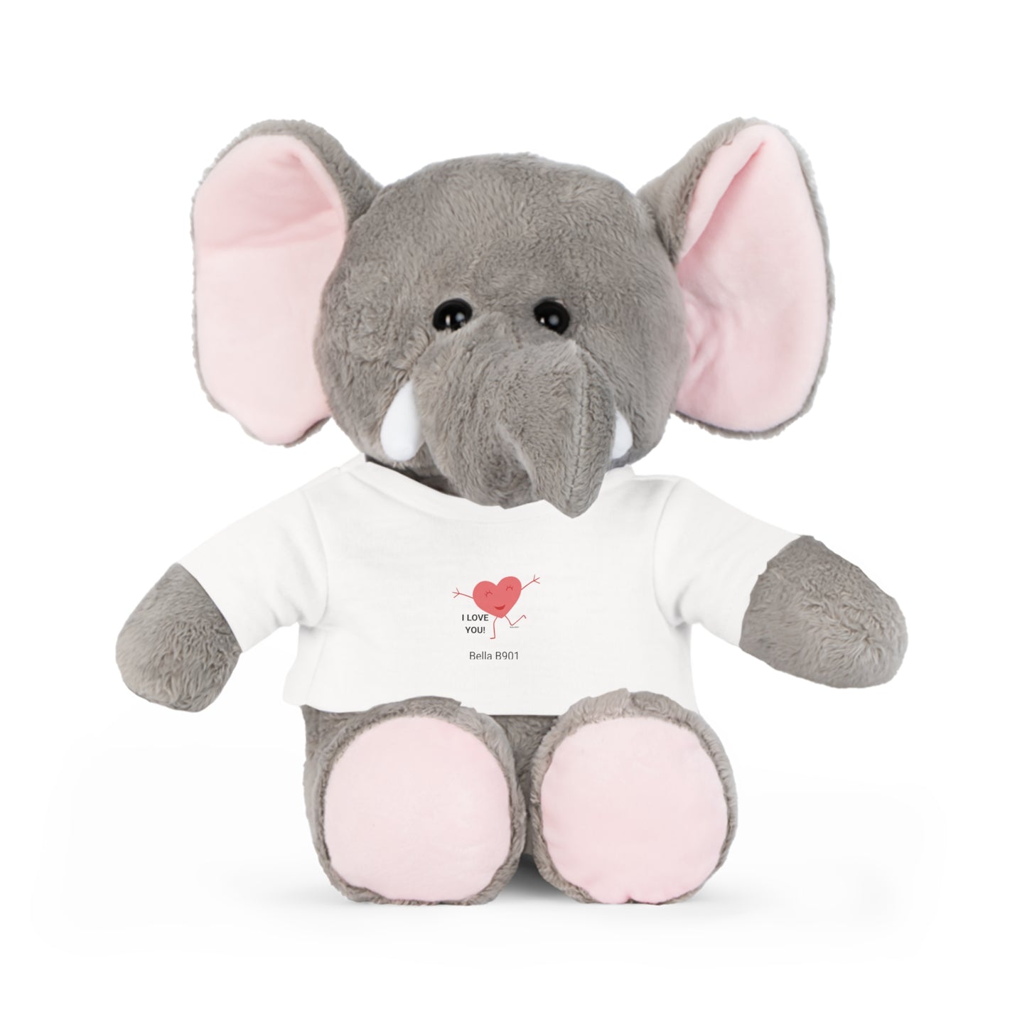 I Love You Plush Toy with T-Shirt