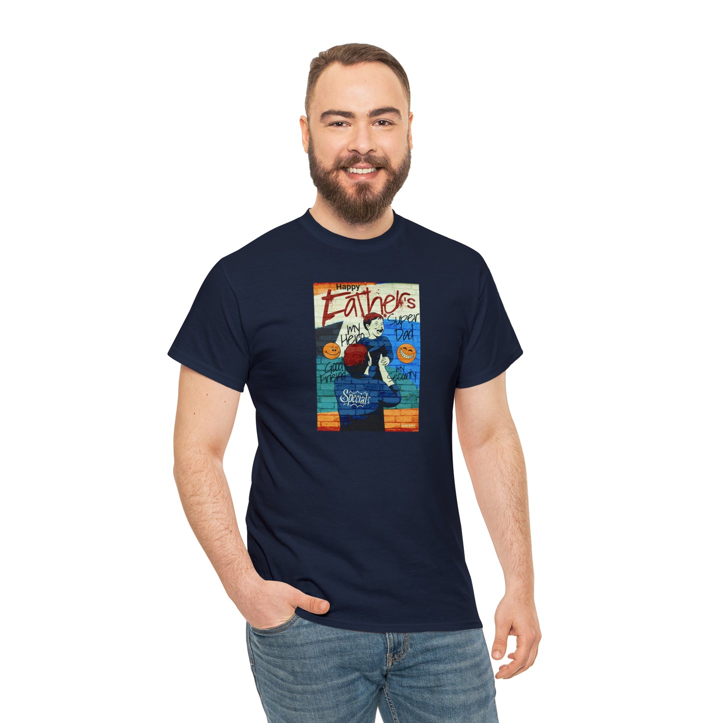 Father's Day Unisex Heavy Cotton Tee