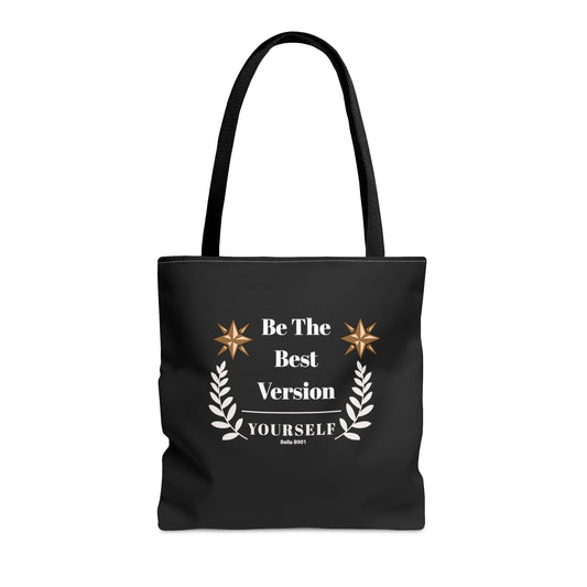 Be The Best Version Tote Bag (AOP)