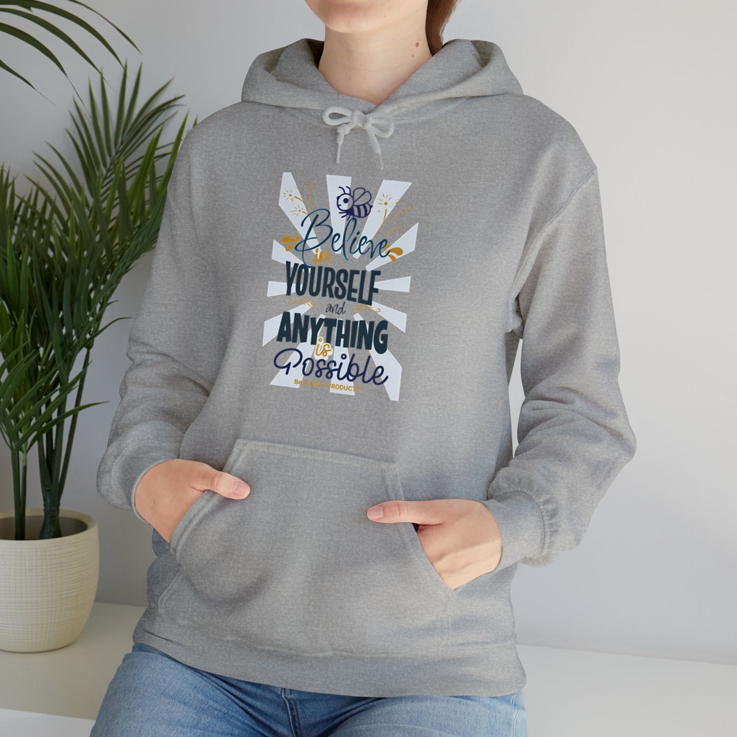 Believe In Yourself Unisex Heavy Blend™ Hooded Sweatshirt