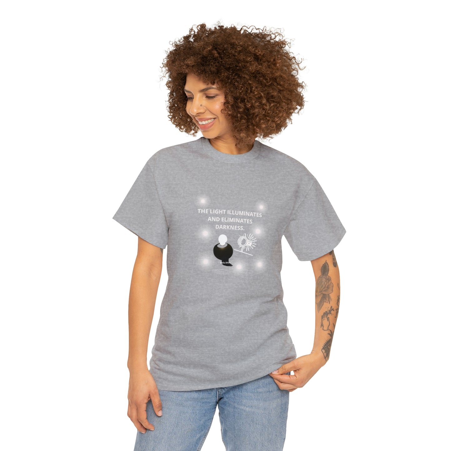 The Light Unisex Heavy Cotton Tee