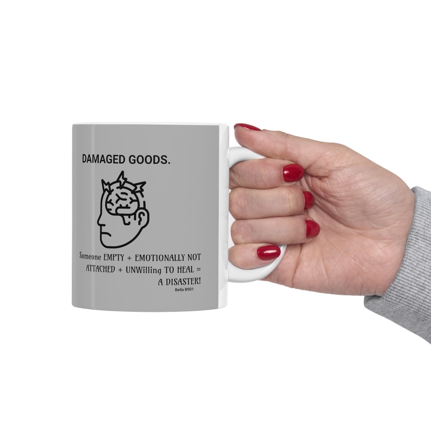 DAMAGED GOODS Ceramic Mug 11oz