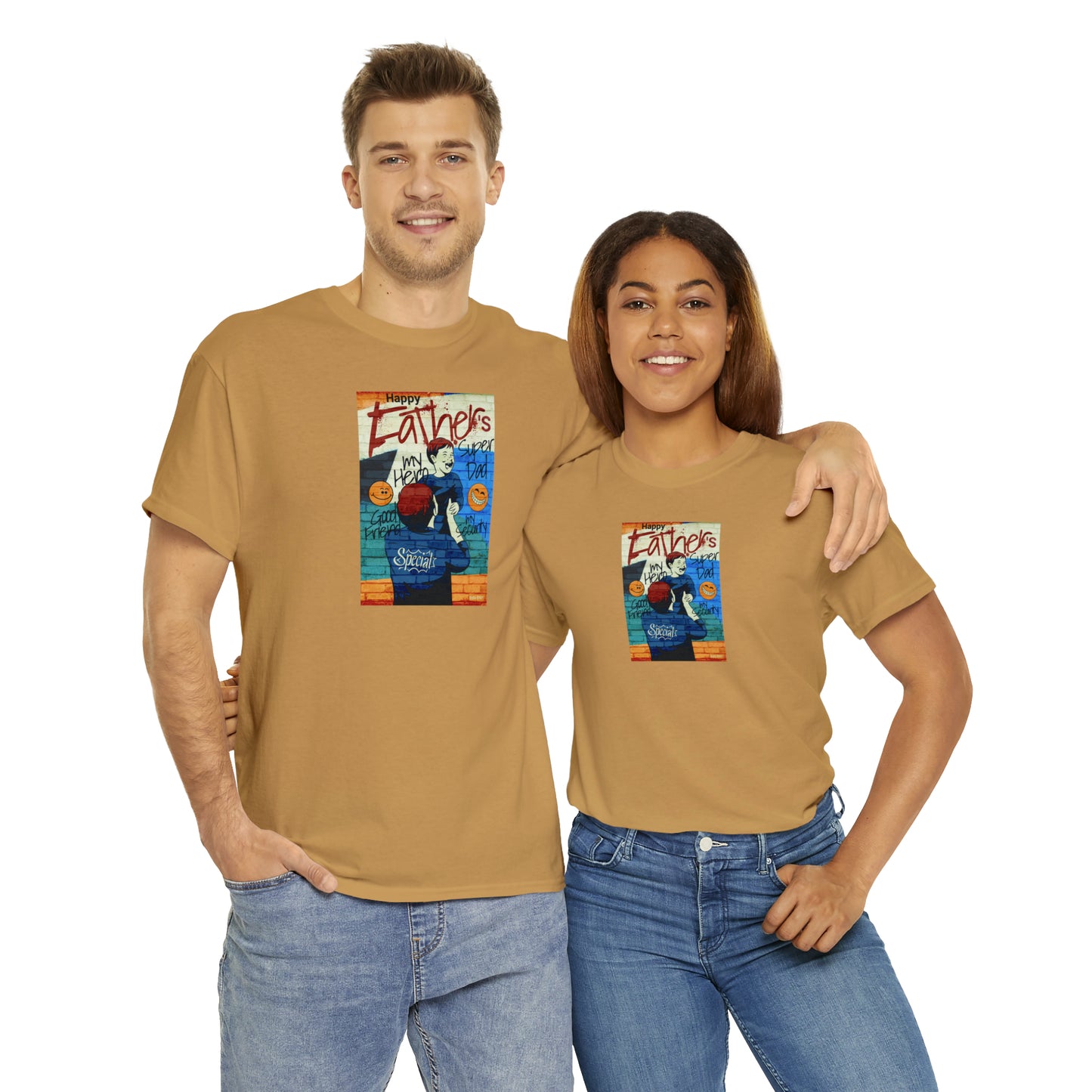 Father's Day Unisex Heavy Cotton Tee