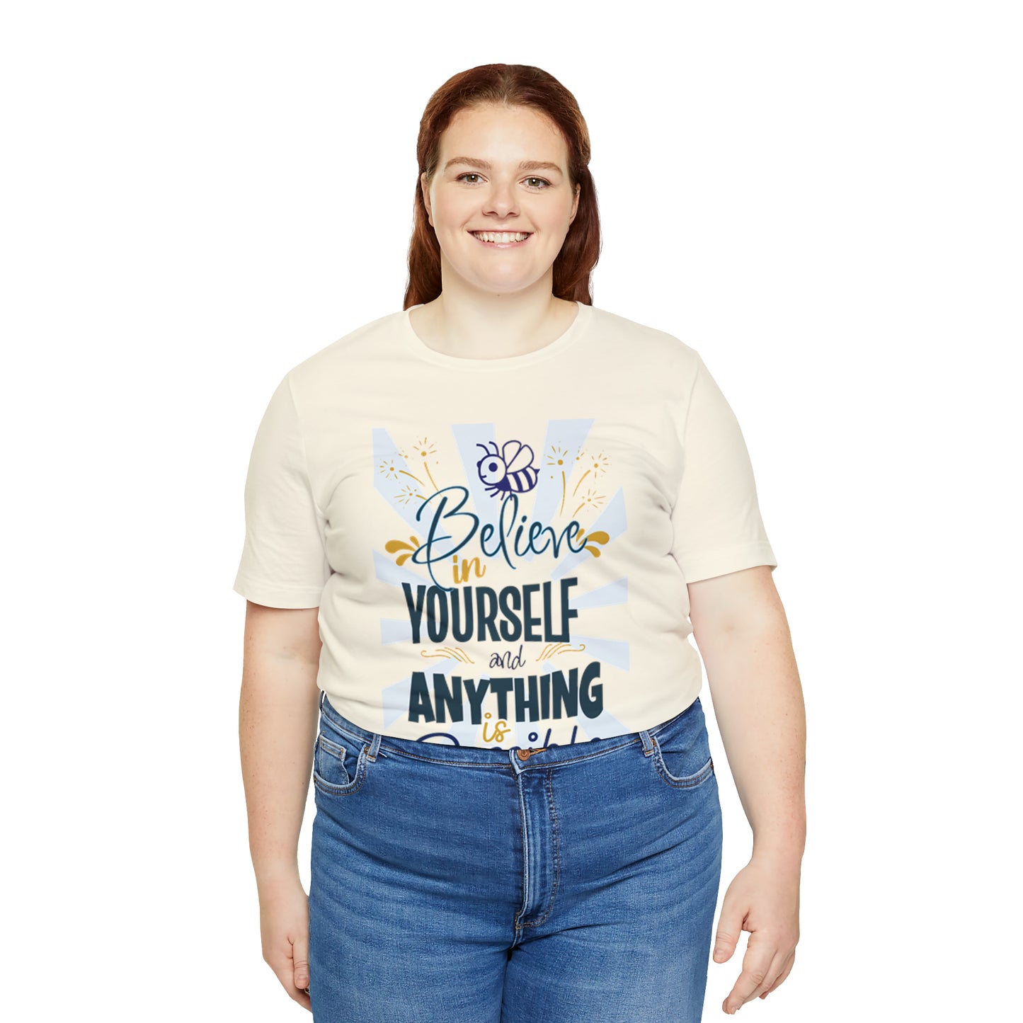 Believe In Yourself Unisex Jersey Short Sleeve Tee