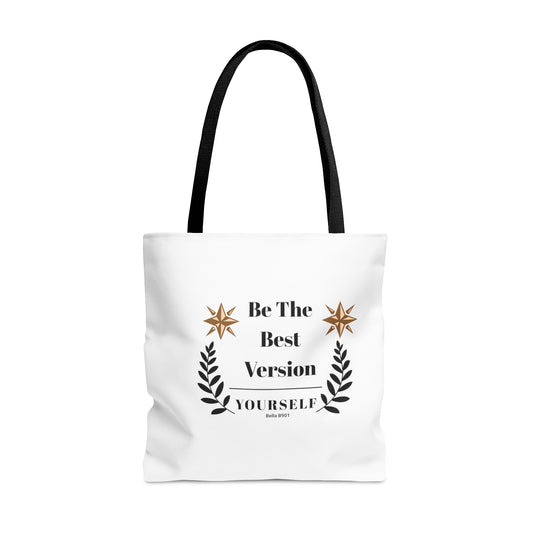 Be The Best Version Tote Bag (AOP)