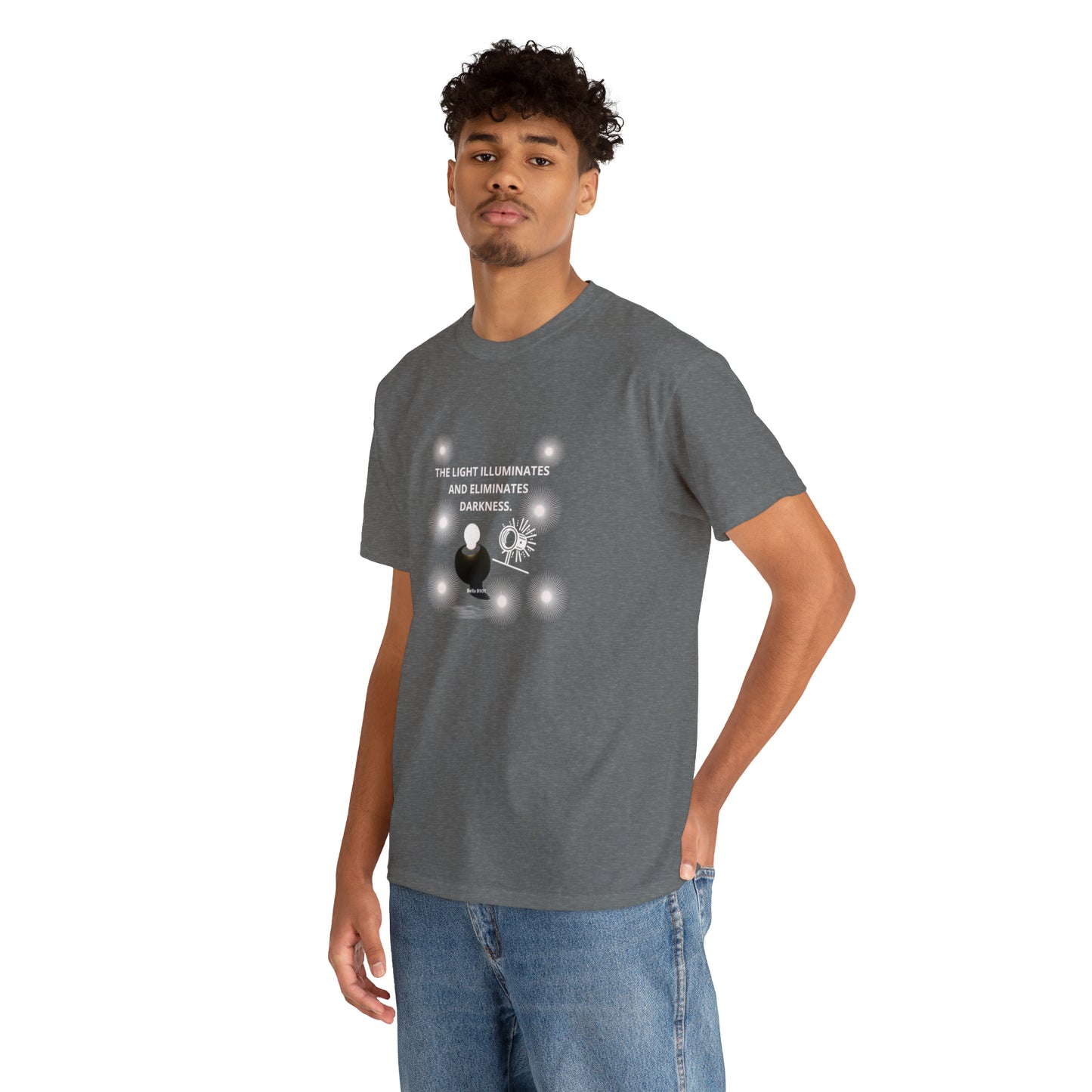 The Light Unisex Heavy Cotton Tee