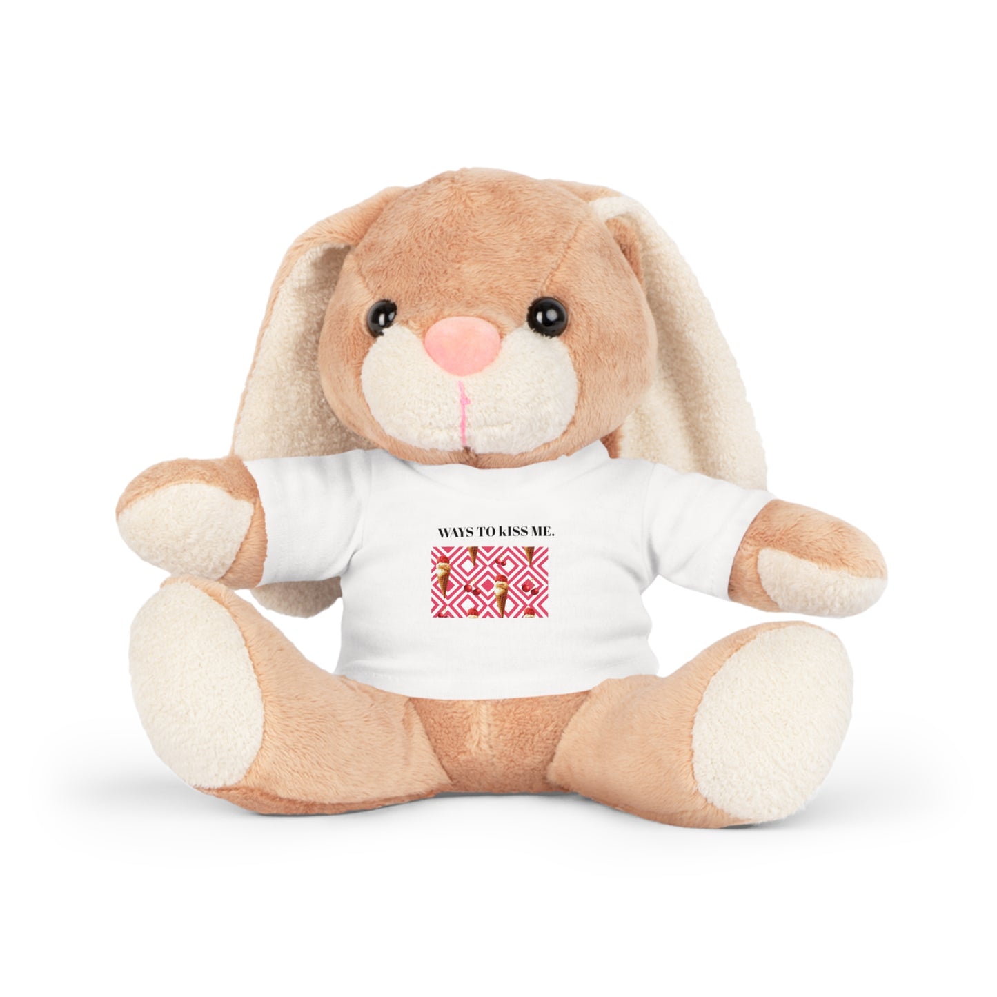 WAYS TO KISS ME Plush Toy with T-Shirt