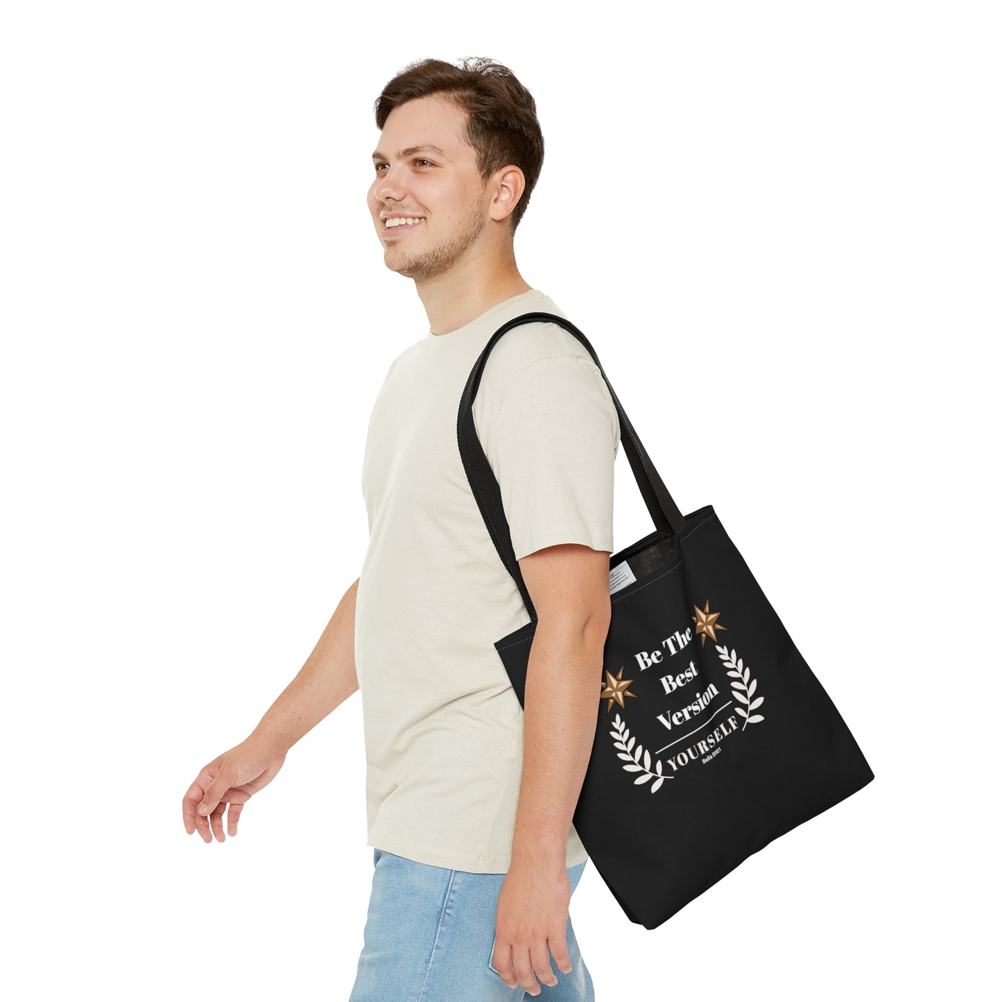 Be The Best Version Tote Bag (AOP)