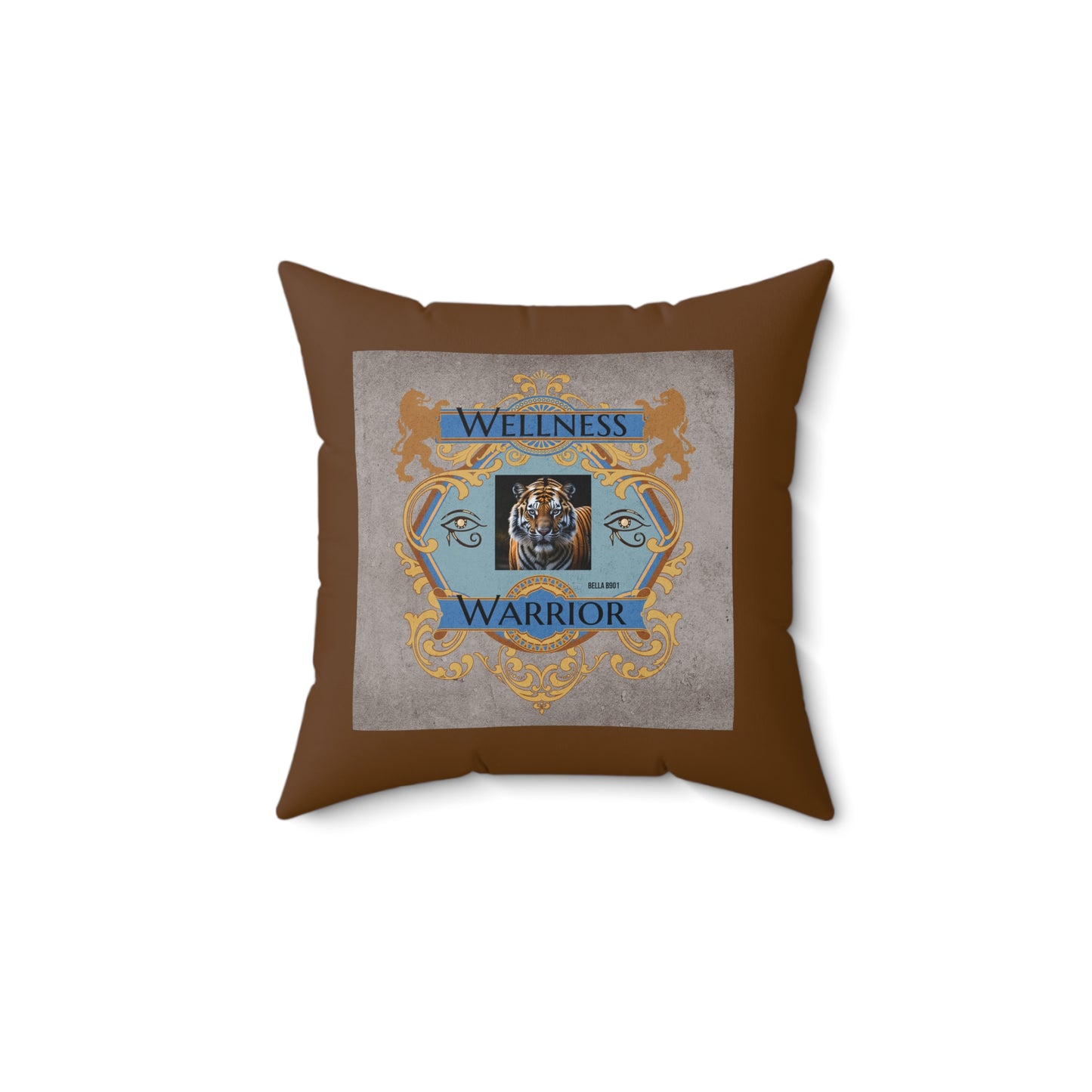 Wellness Warrior Spun Polyester Square Pillow