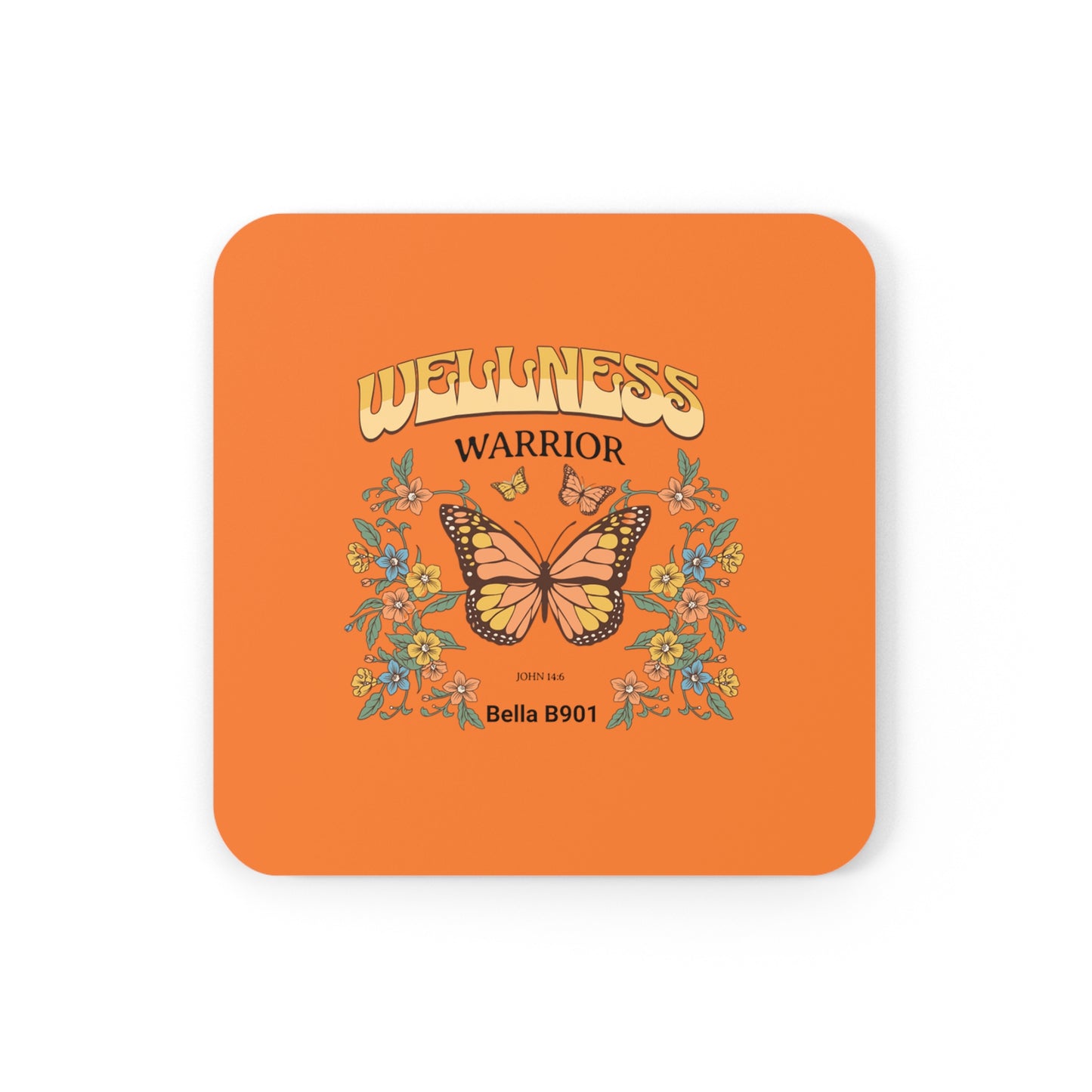 Wellness Warrior Cork Back Coaster