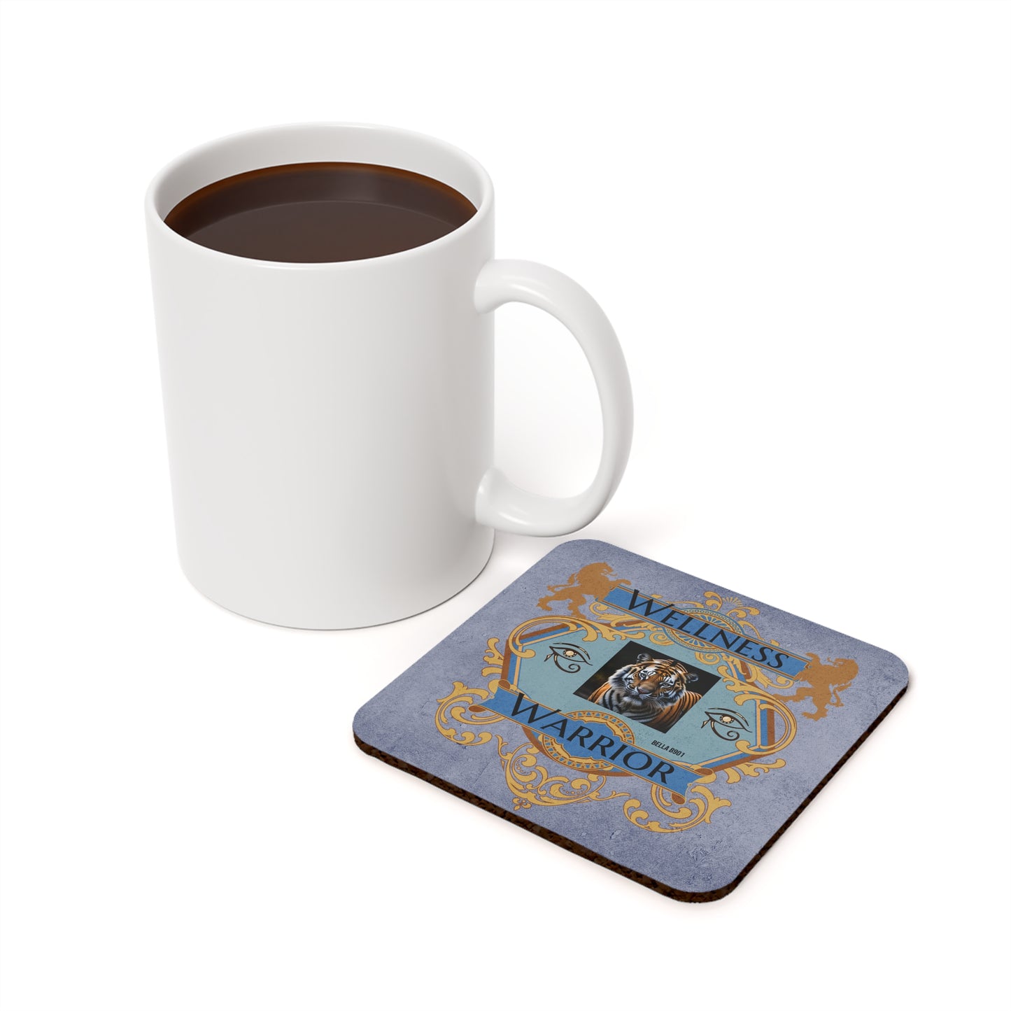 Wellness Warrior Cork Back Coaster