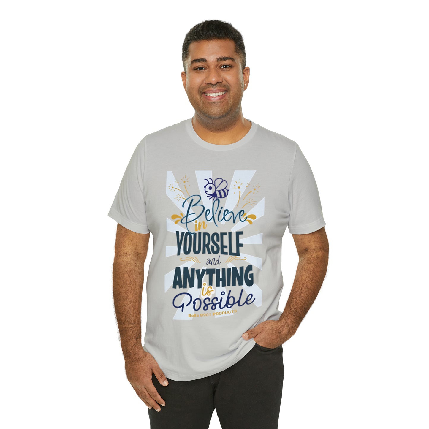 Believe In Yourself Unisex Jersey Short Sleeve Tee