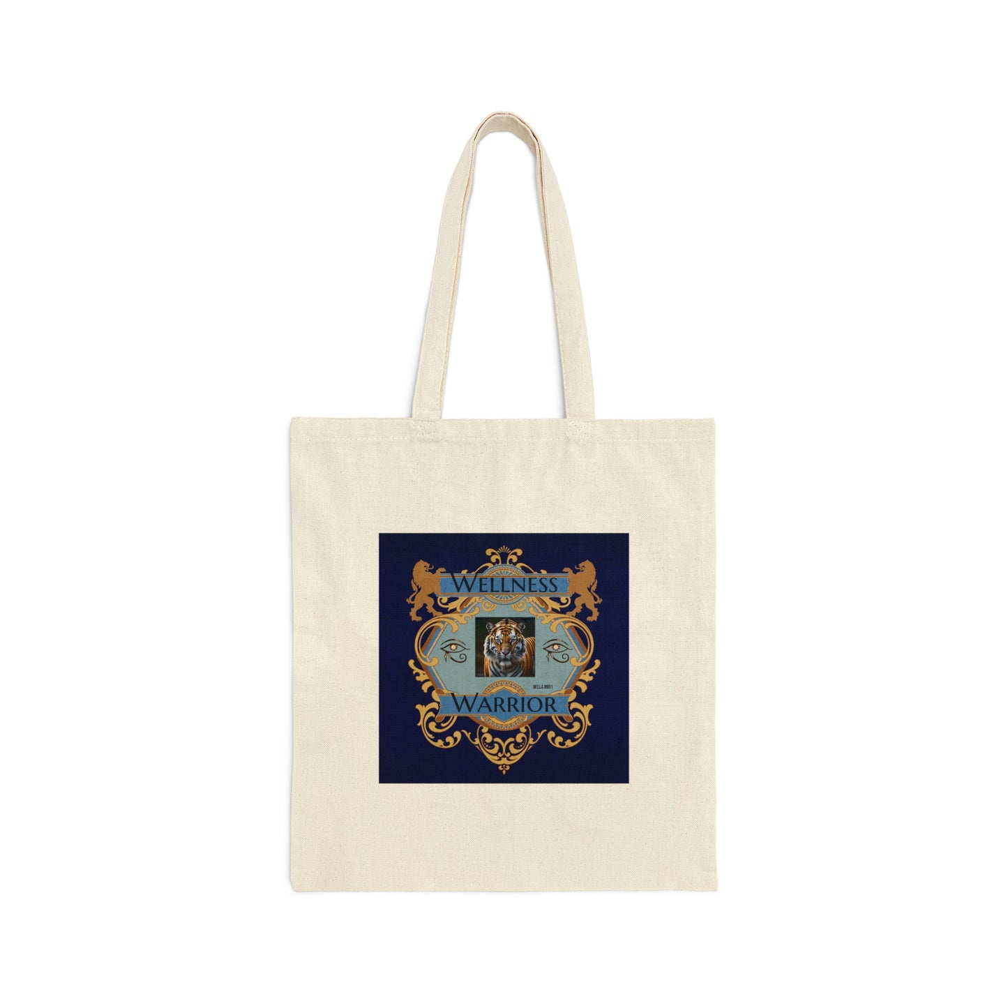 Wellness Warrior Cotton Canvas Tote Bag