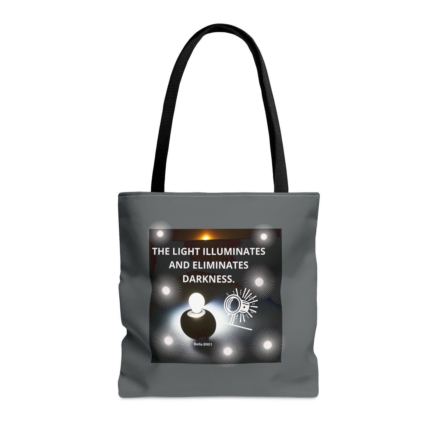 The LIGHT Tote Bag (AOP)