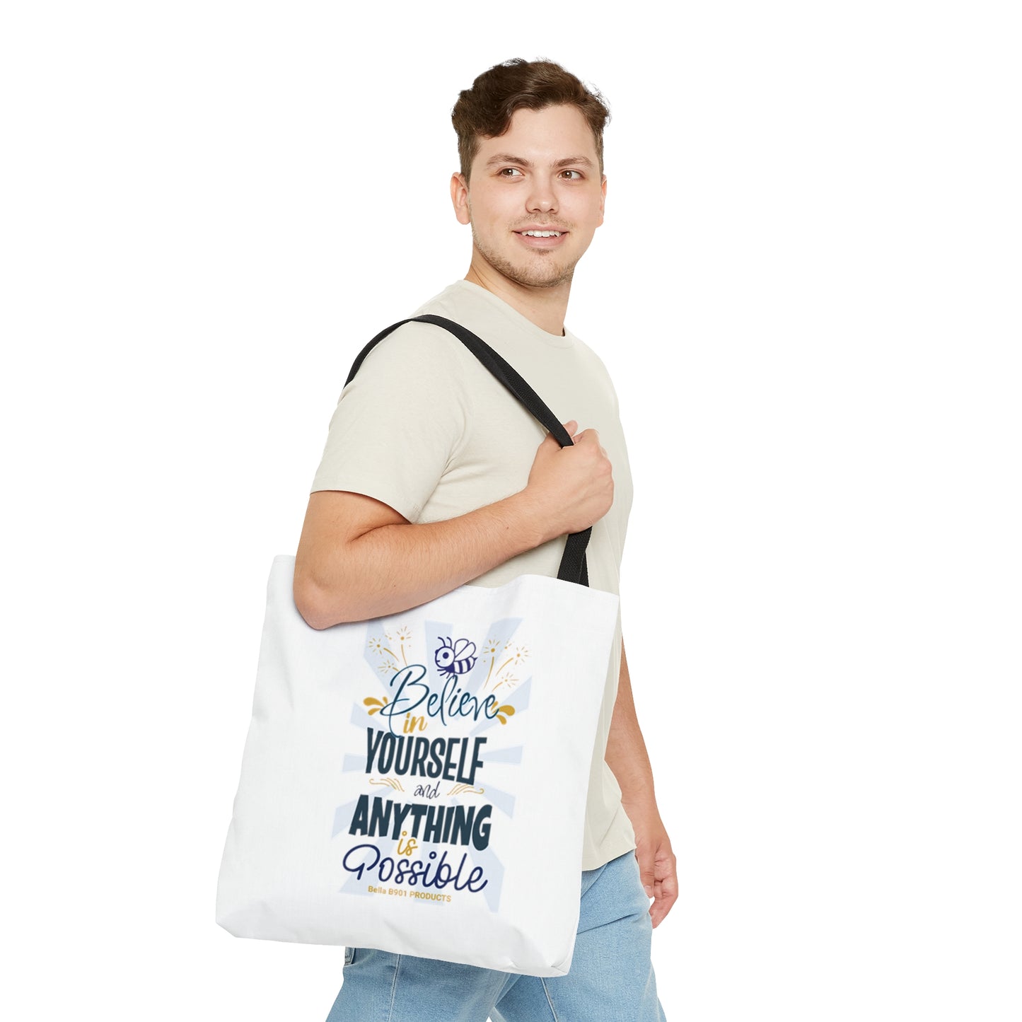 Believe In Yourself Tote Bag (AOP)