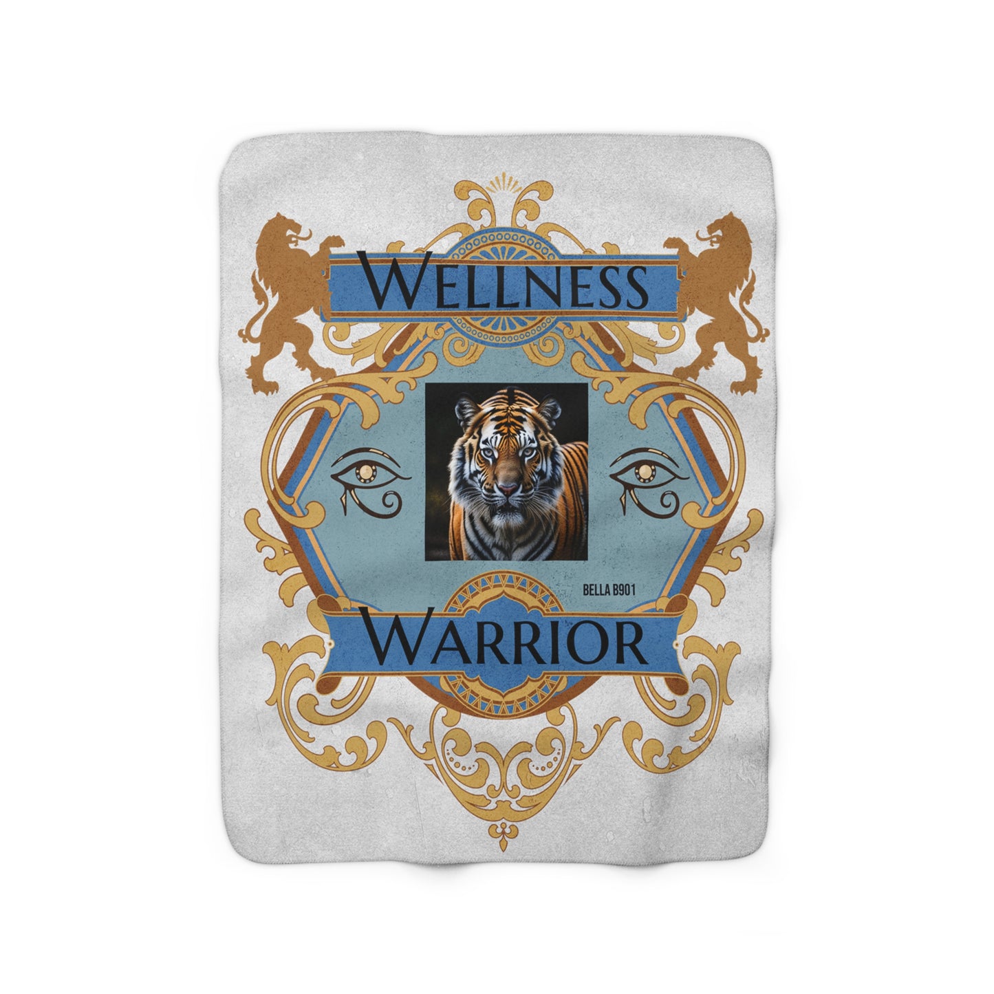 Wellness Warrior Sherpa Fleece Blanket