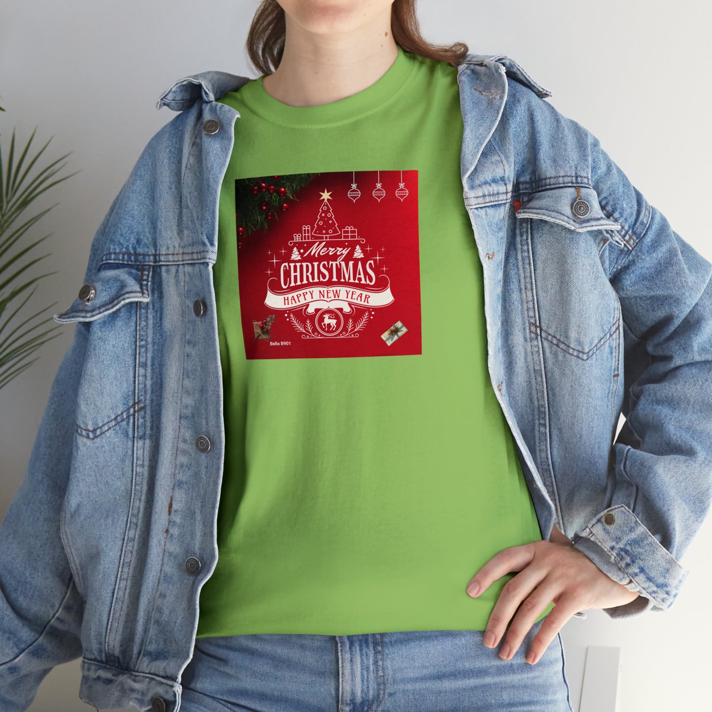 Merry Christmas Unisex Heavy Cotton Tee