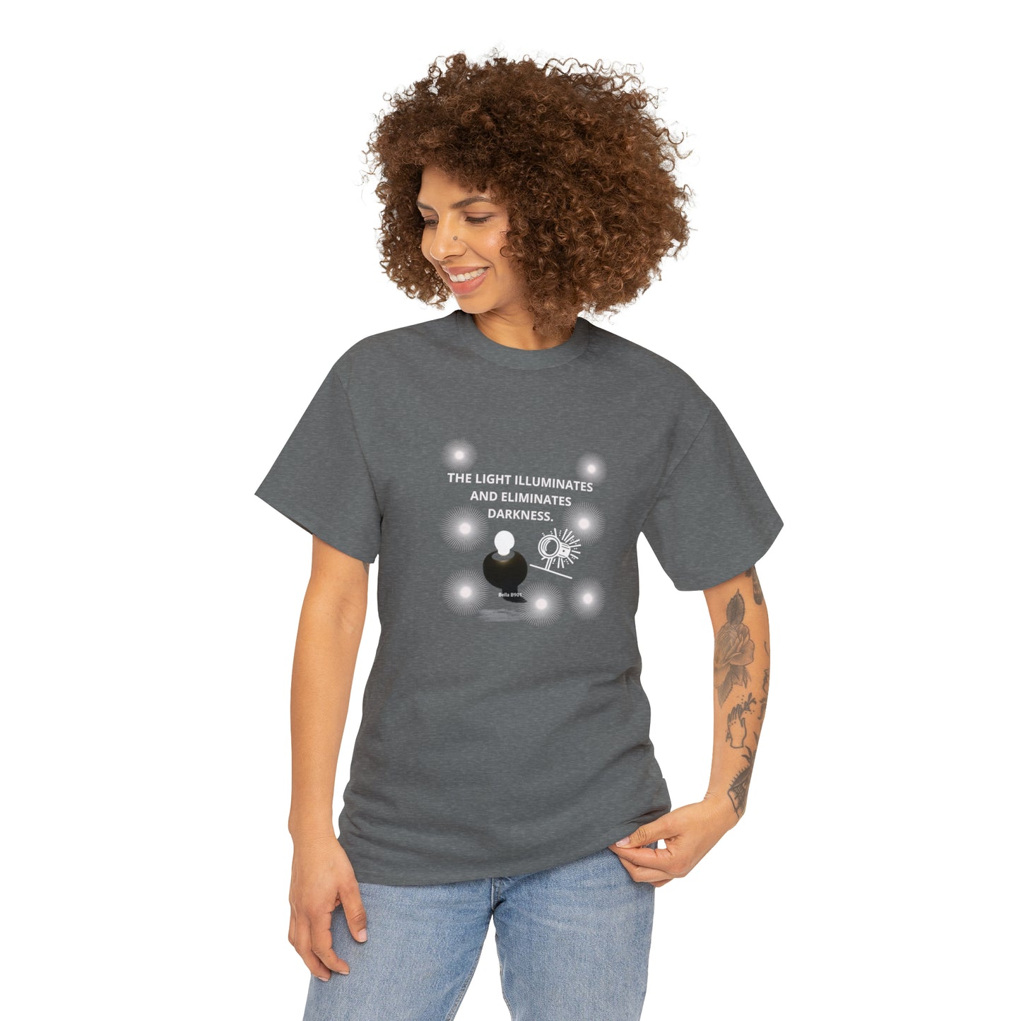 The Light Unisex Heavy Cotton Tee