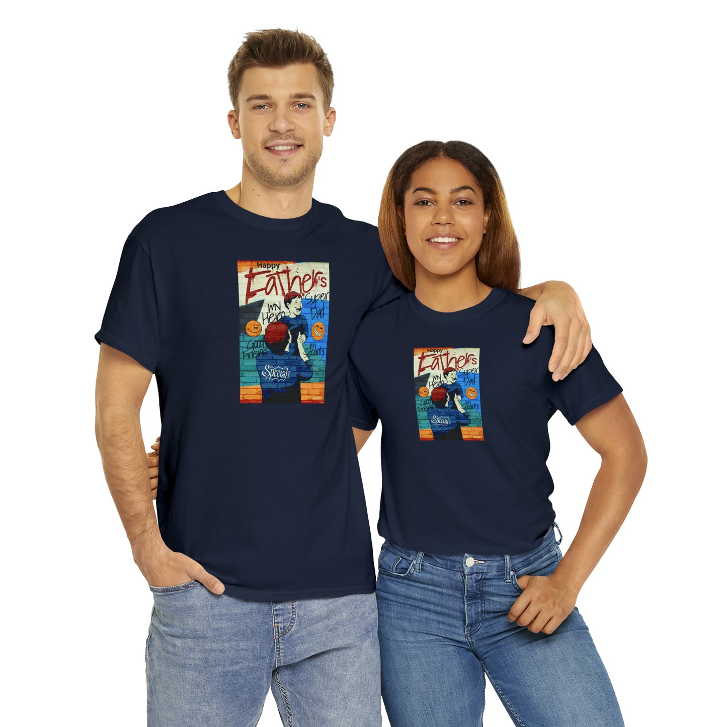 Father's Day Unisex Heavy Cotton Tee