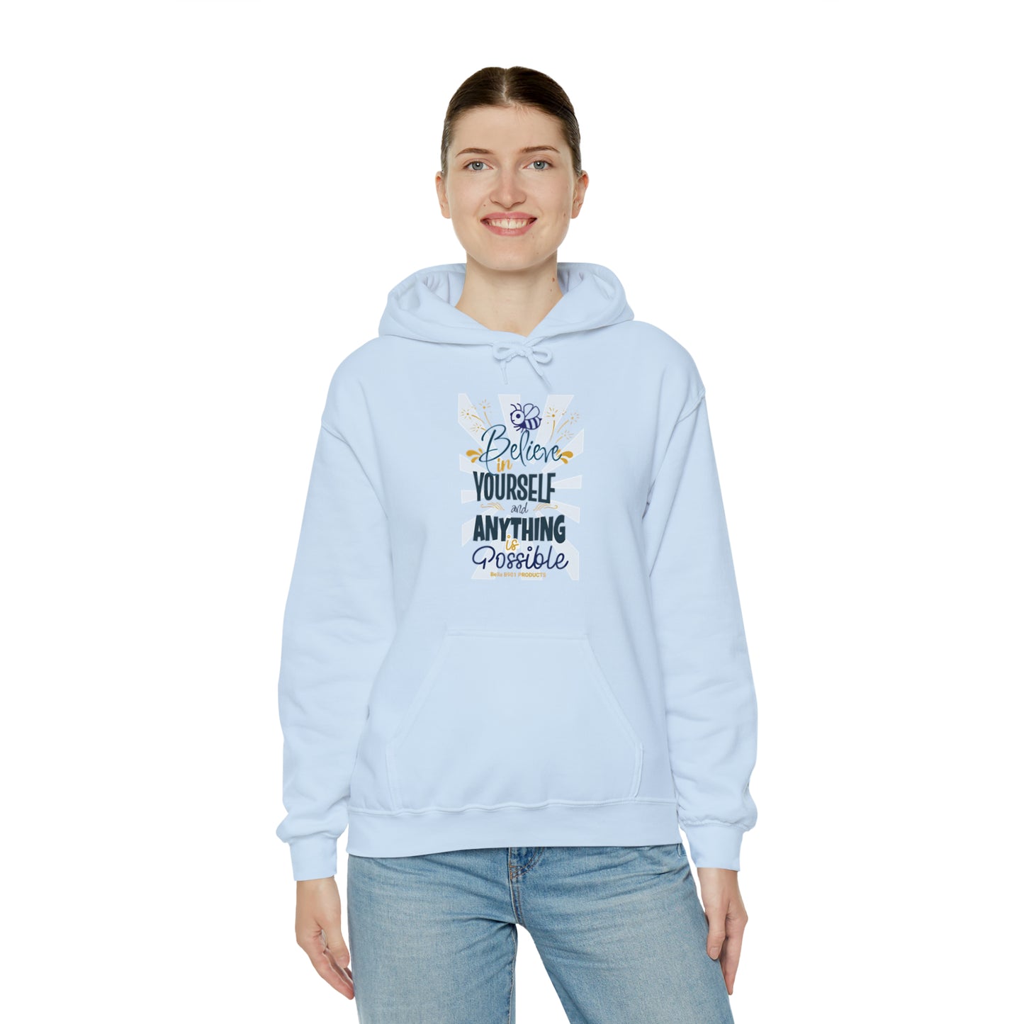 Believe In Yourself Unisex Heavy Blend™ Hooded Sweatshirt