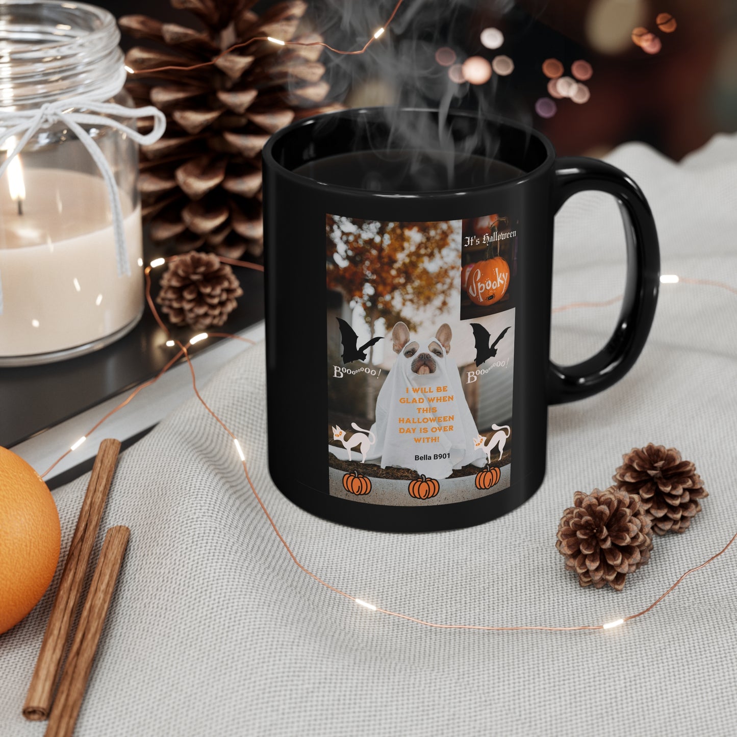 Halloween 11oz Black Unique Coffee Mug