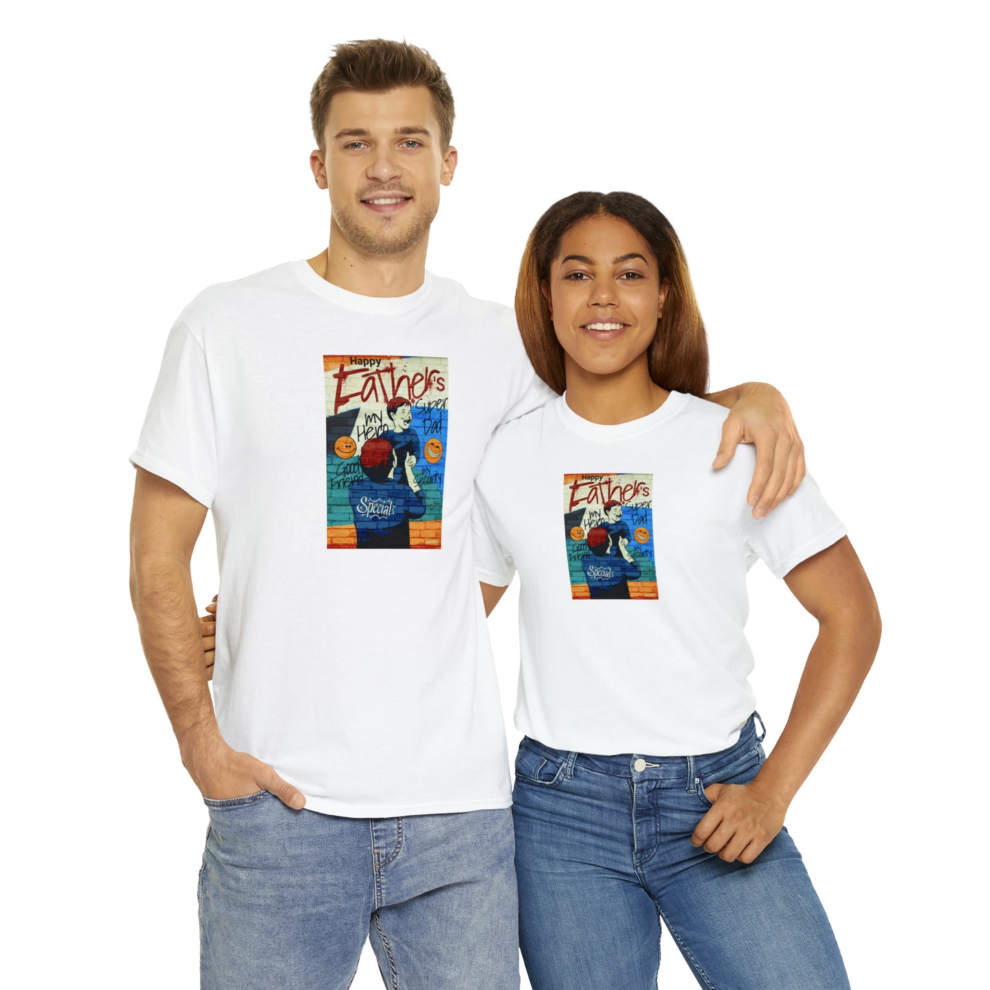 Father's Day Unisex Heavy Cotton Tee