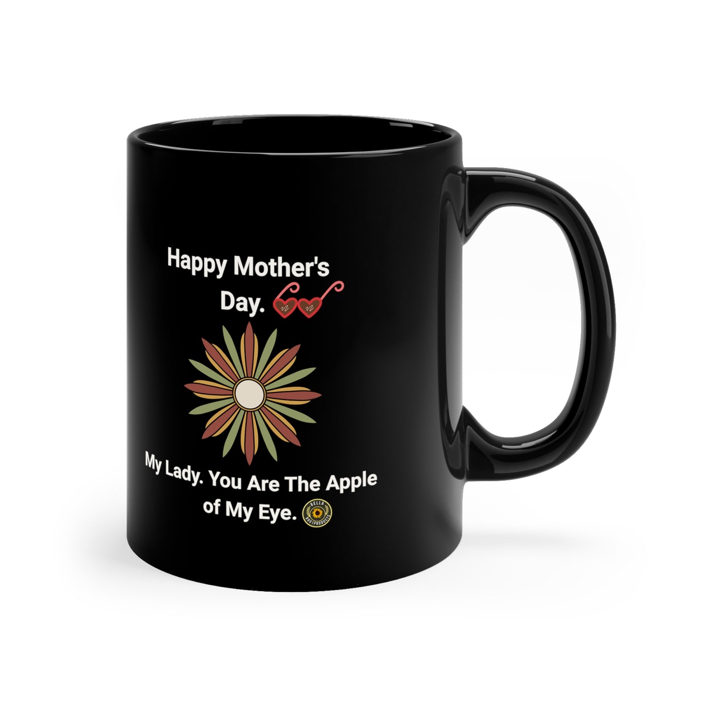 Mother's Day Ceramic Black Unique Coffee Mug