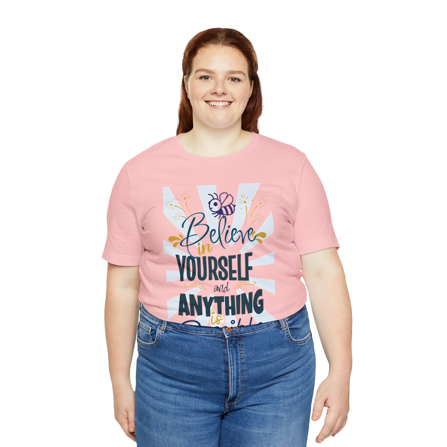 Believe In Yourself Unisex Jersey Short Sleeve Tee