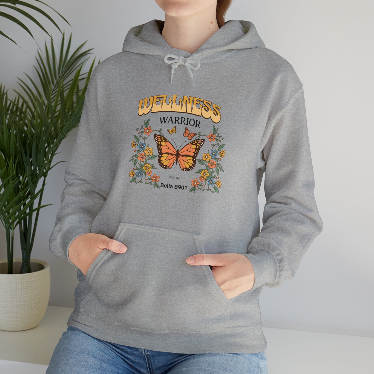 Wellness Warrior Unisex Heavy Blend™ Hooded Sweatshirt